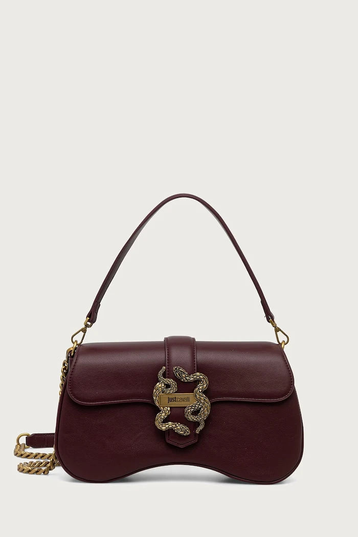 Just Cavalli suni deri kadın crossbody çanta
