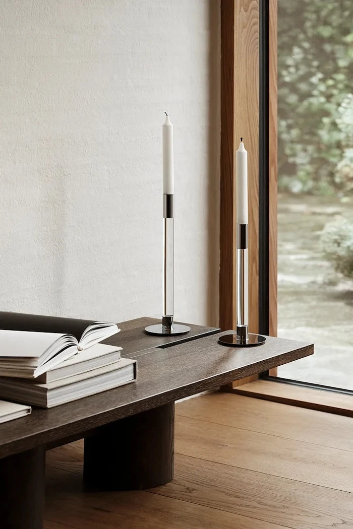 Декоративен свещник Orrefors Lumiere 32 cm