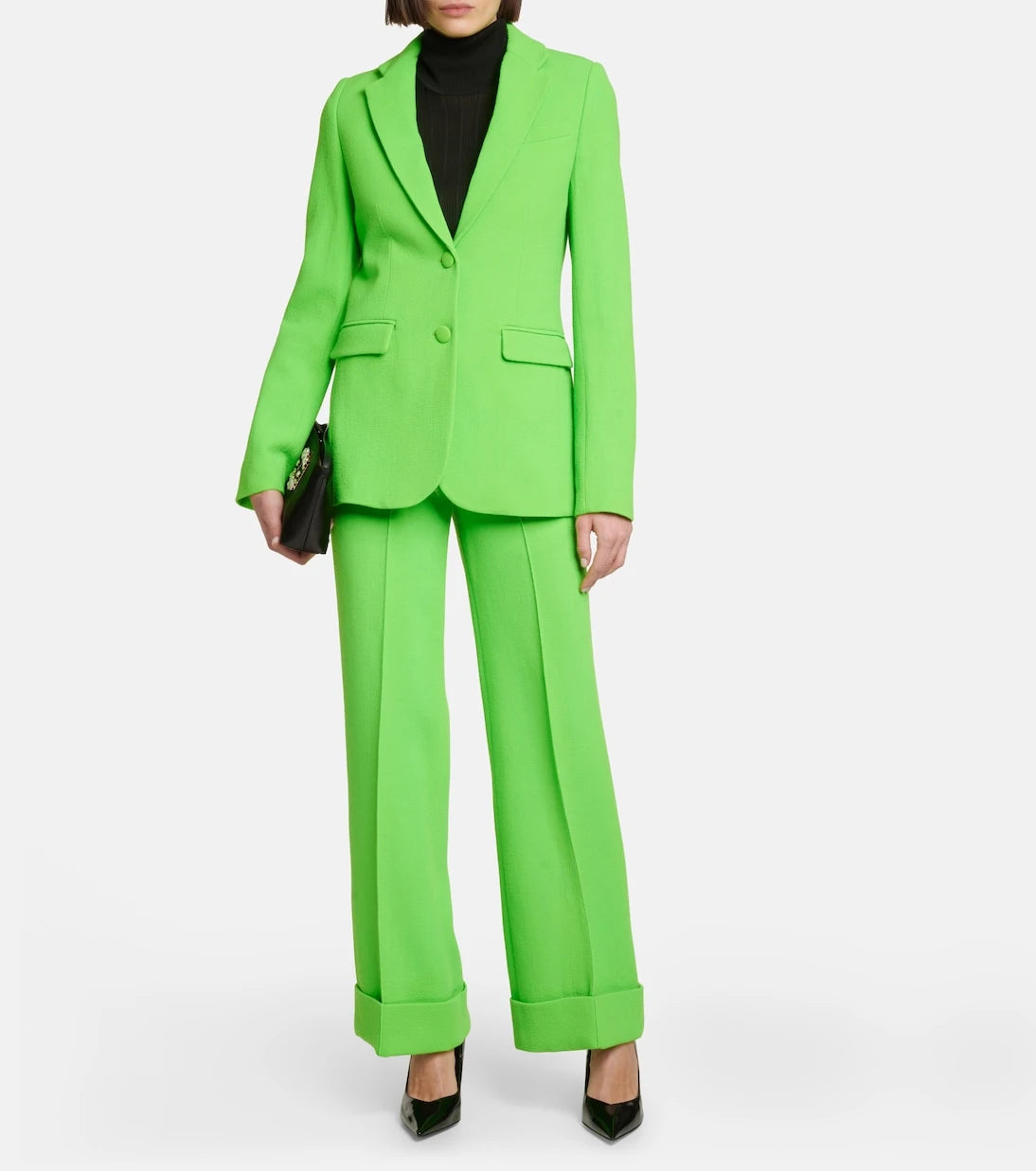 Christopher Kane - Wool wide-leg pants