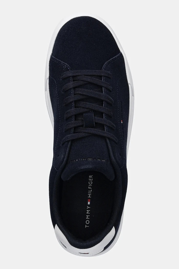Велурени маратонки Tommy Hilfiger TH COURT CORE SUEDE