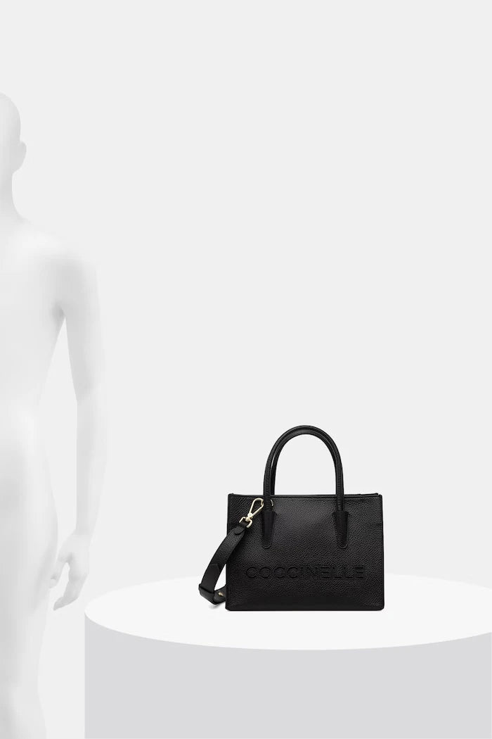 Coccinelle чанта crossbody дамска от кожа