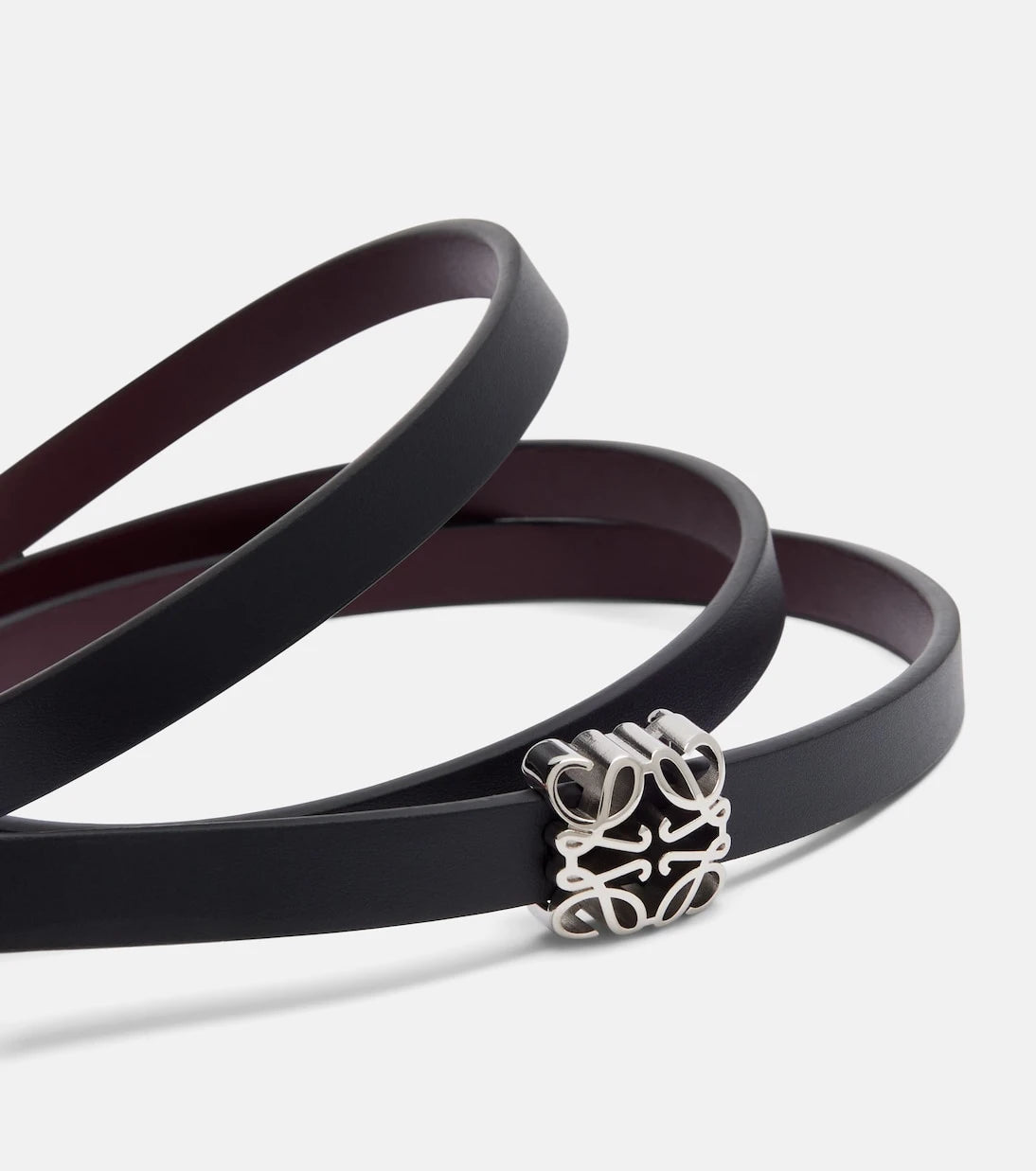 Loewe - Anagram reversible leather belt
