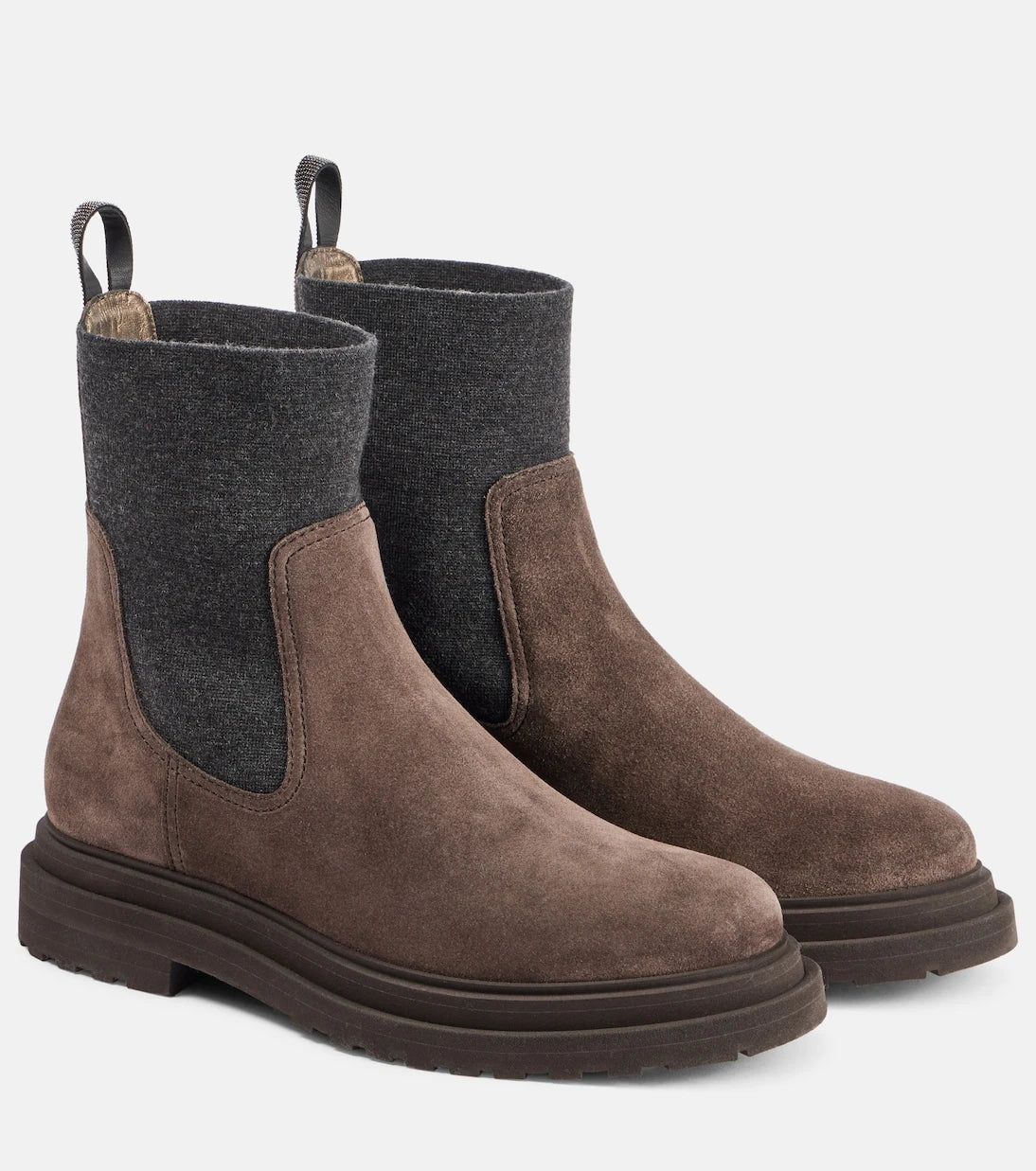 Brunello Cucinelli - Suede ankle boots