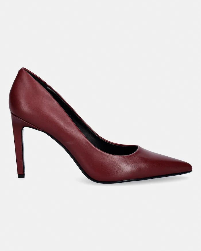 Calvin Klein ESS STILETTO 90 Deri Topuklu Ayakkabı