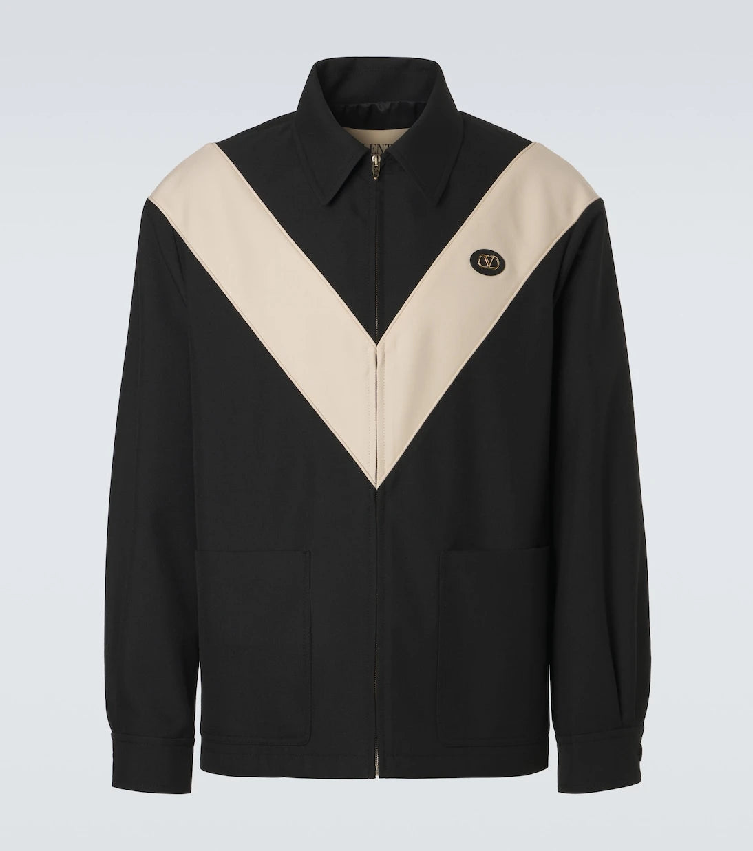 Valentino - VLogo gabardine jacket
