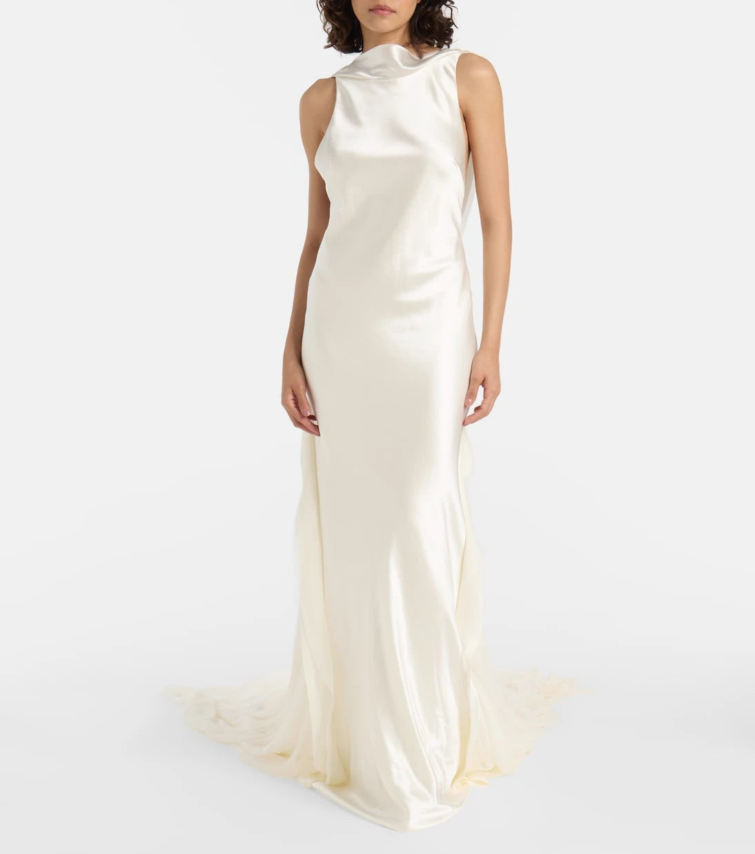 Danielle Frankel - Bridal Arlo wool and silk gown