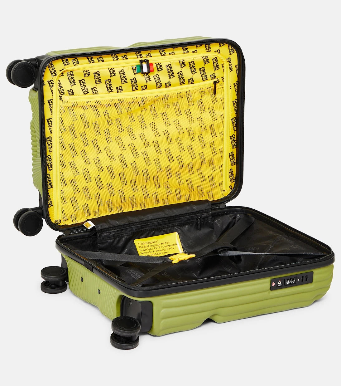 Crash Baggage - Stripe Small carry-on suitcase