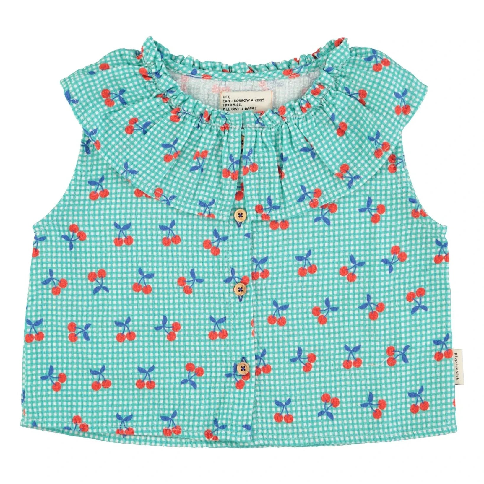 Piupiuchick - Top Cherry | Turquoise