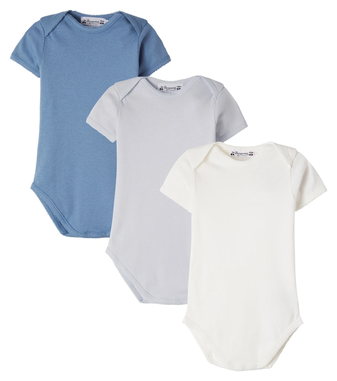 Bonpoint - Baby set of 3 cotton bodysuits
