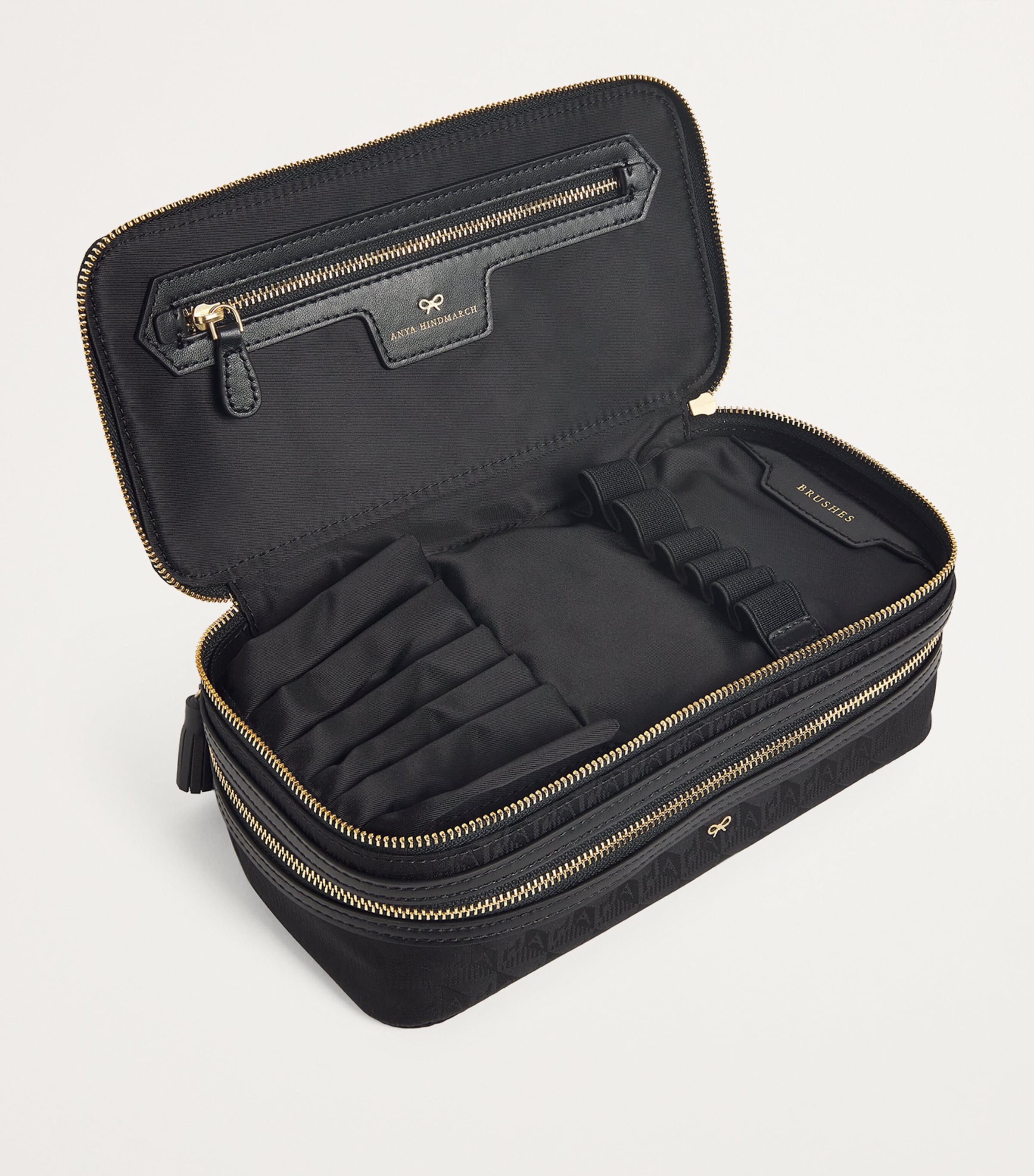 Logo Jacquard Make-Up Pouch