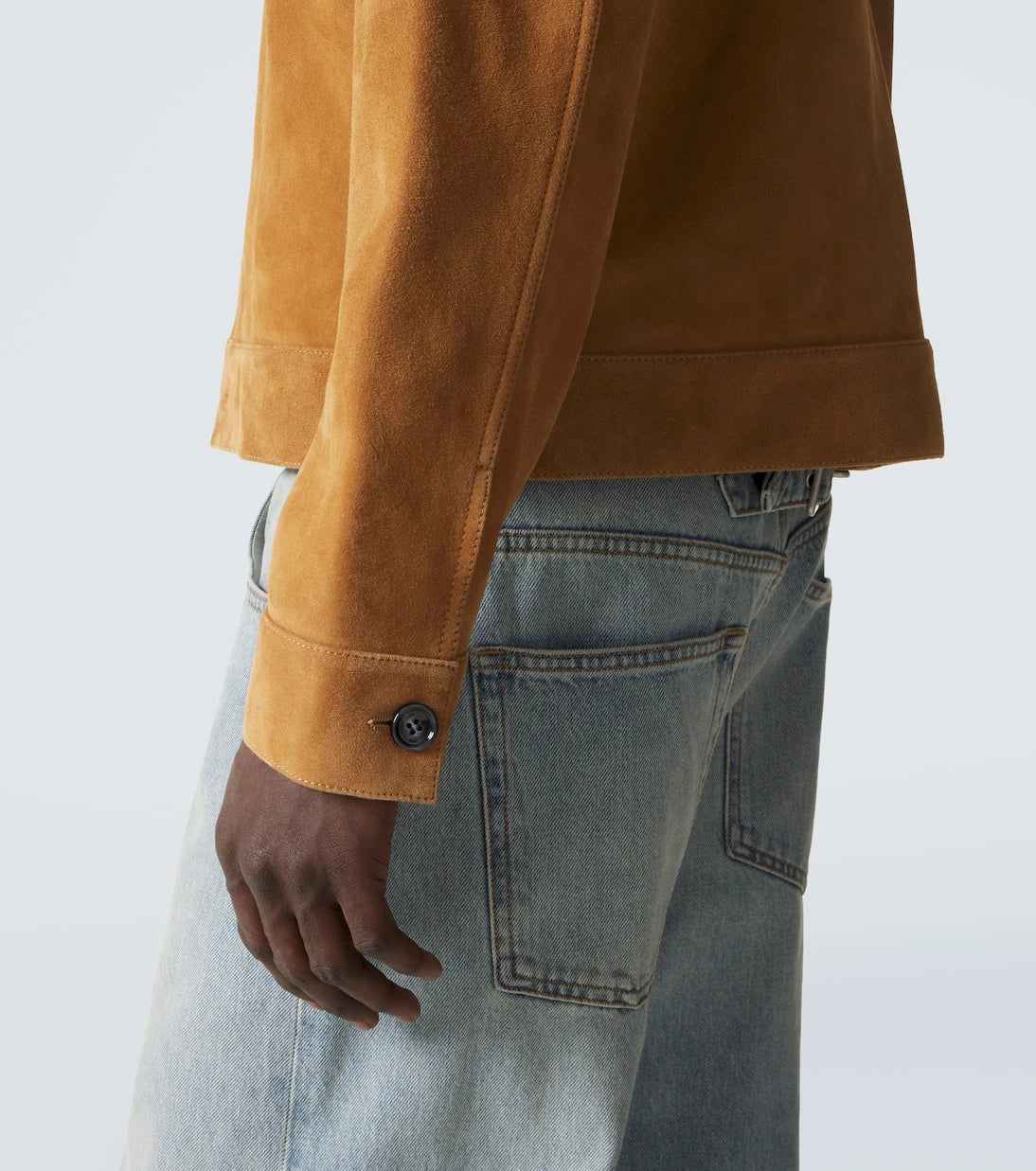 Ami Paris - Suede blouson jacket