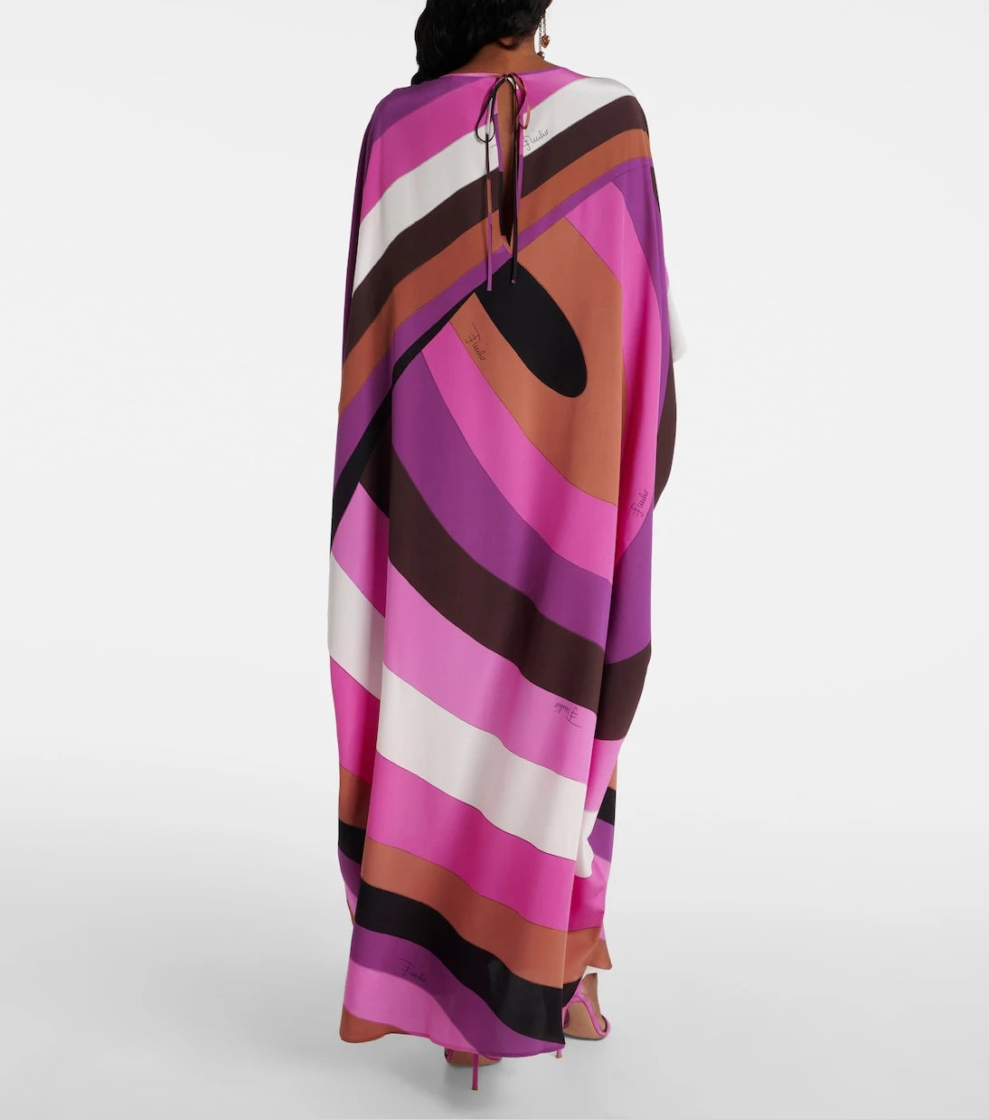 Pucci - Iride silk crêpe de chine kaftan