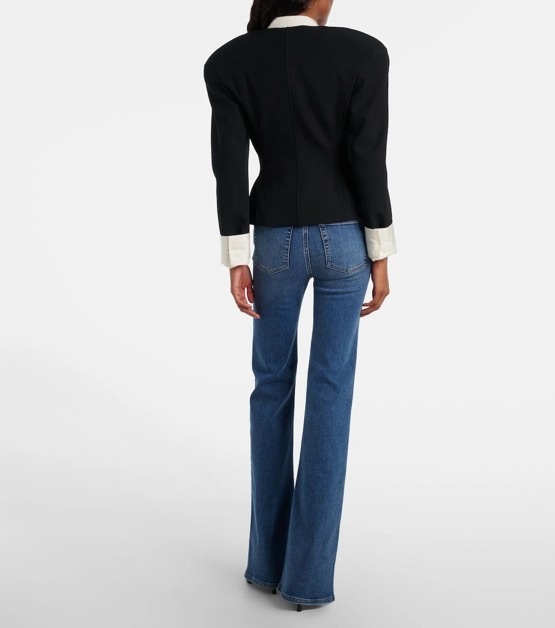 Frame - Icon Long mid-rise flared jeans