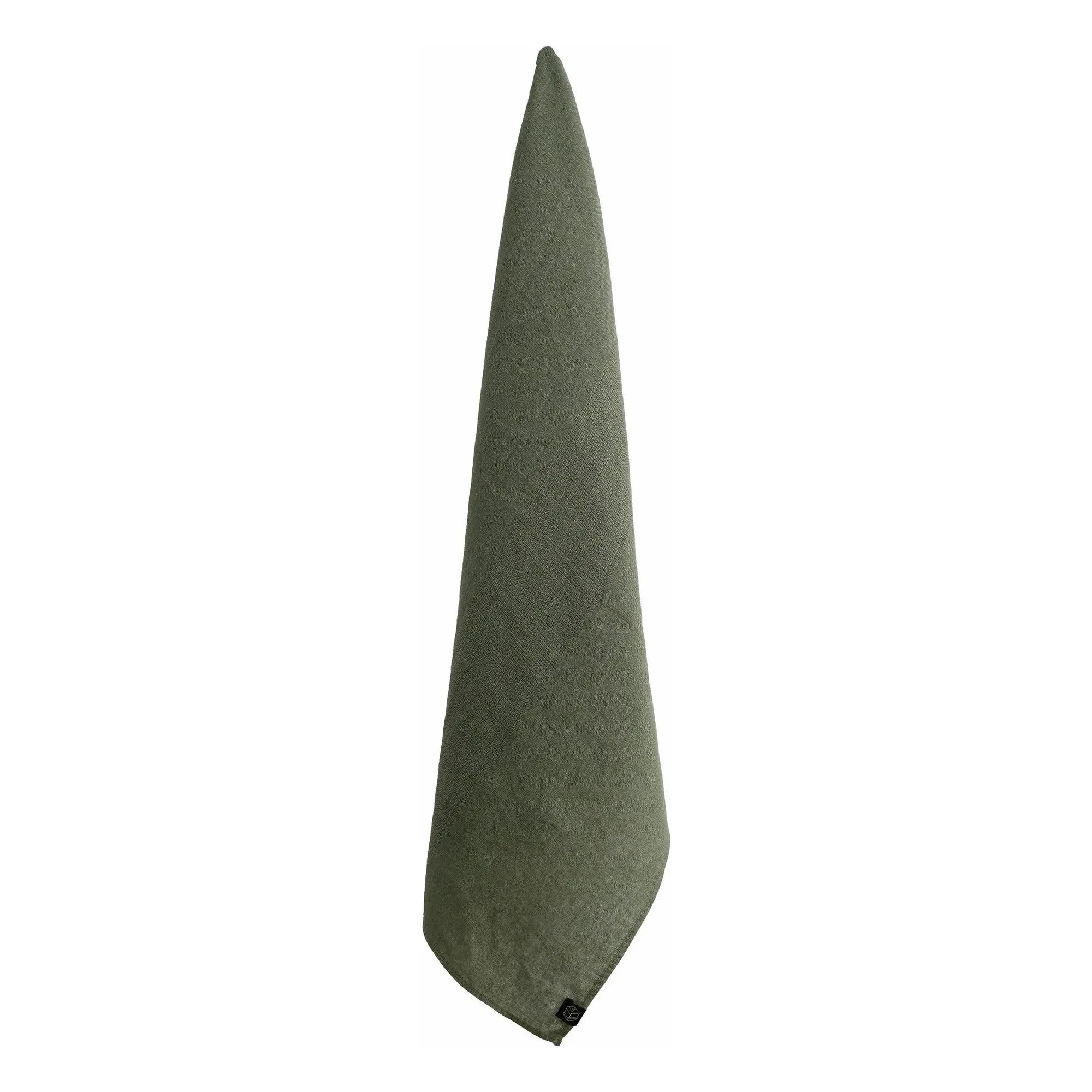 Haomy - Pisa linen tea towel  | Khaki