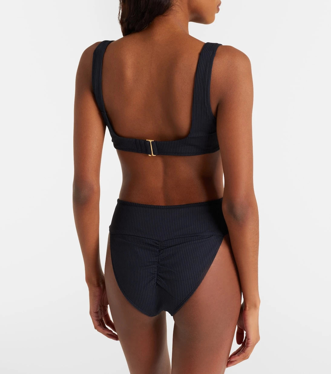 Montce - Tamarindo ribbed-knit bikini bottom