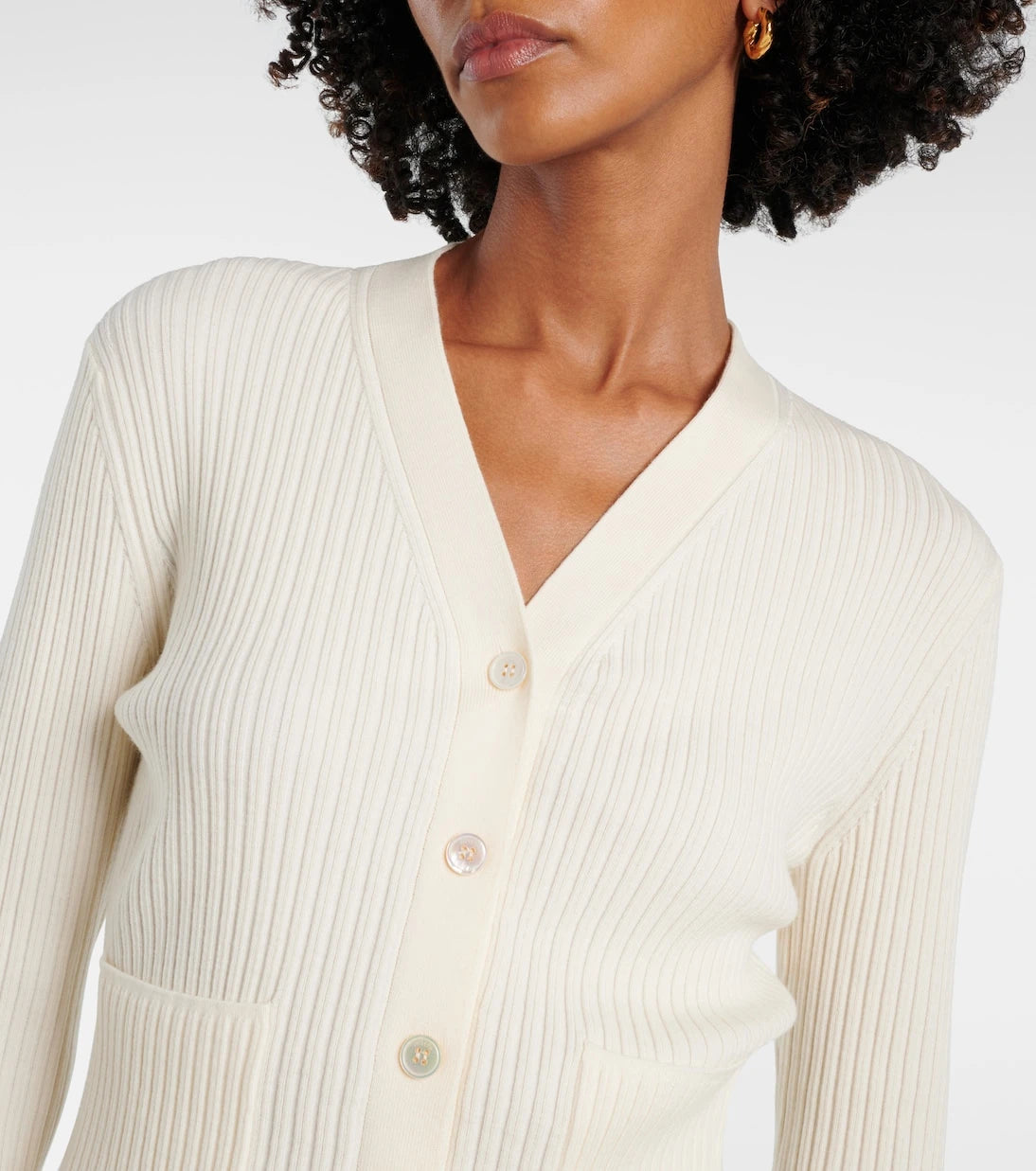 Joseph - Ribbed-knit wool cardigan