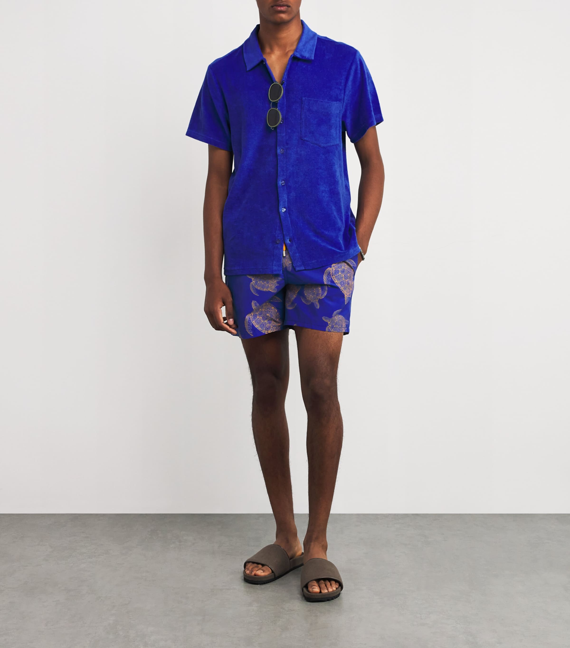 Turtle Print Moorea Swim Shorts