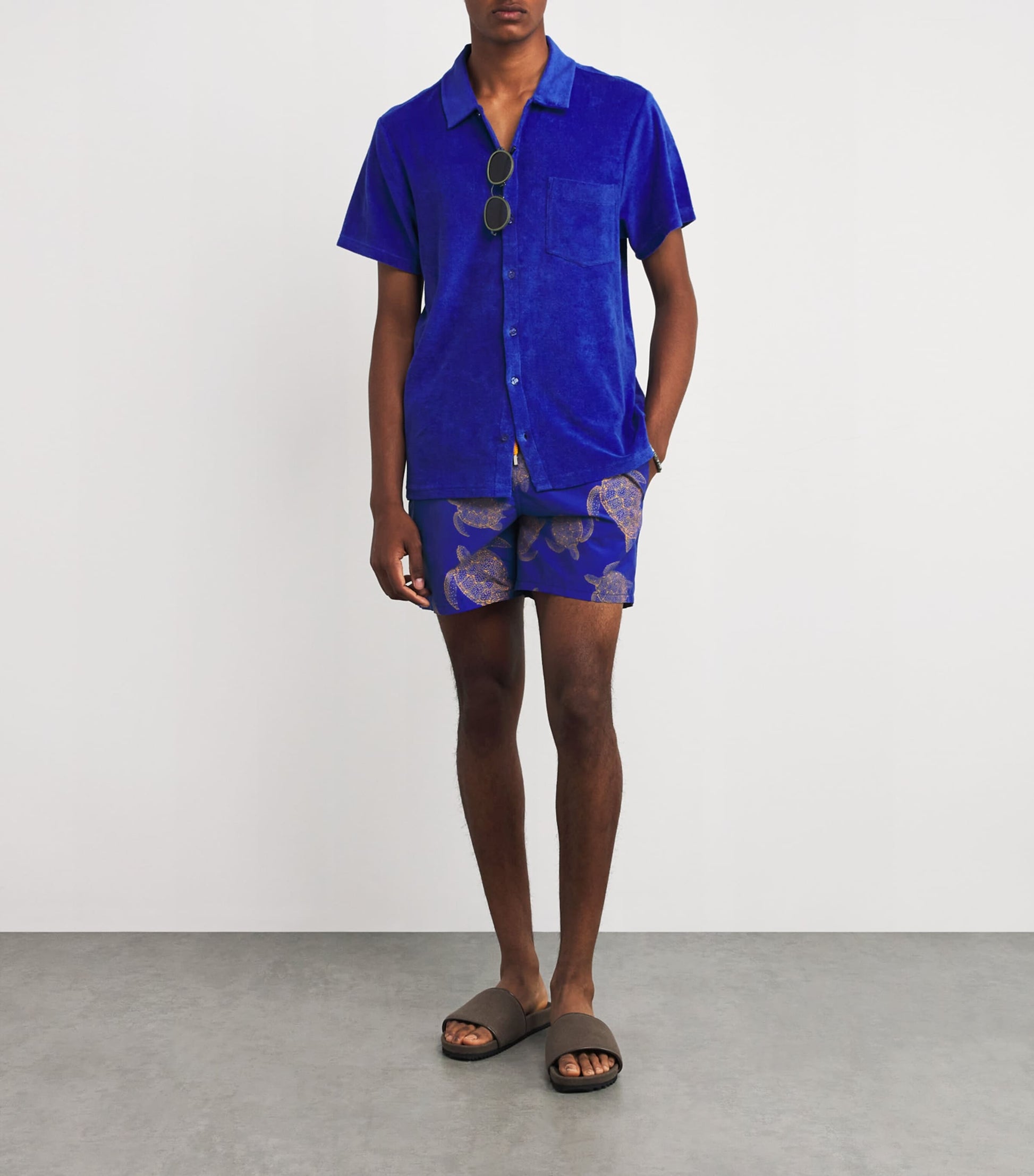 Turtle Print Moorea Swim Shorts