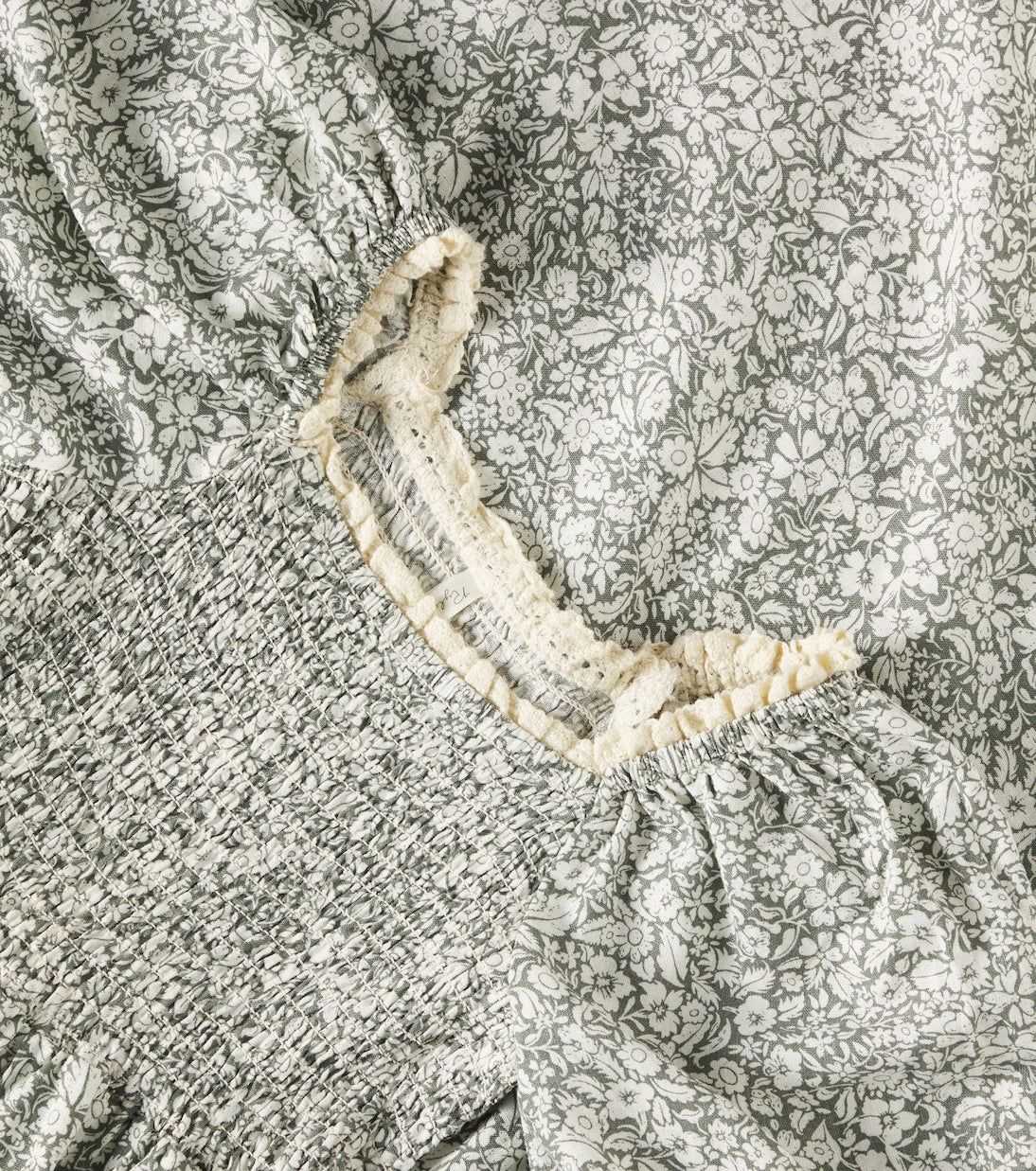 Rylee + Cru - Della balloon-sleeve linen-blend dress