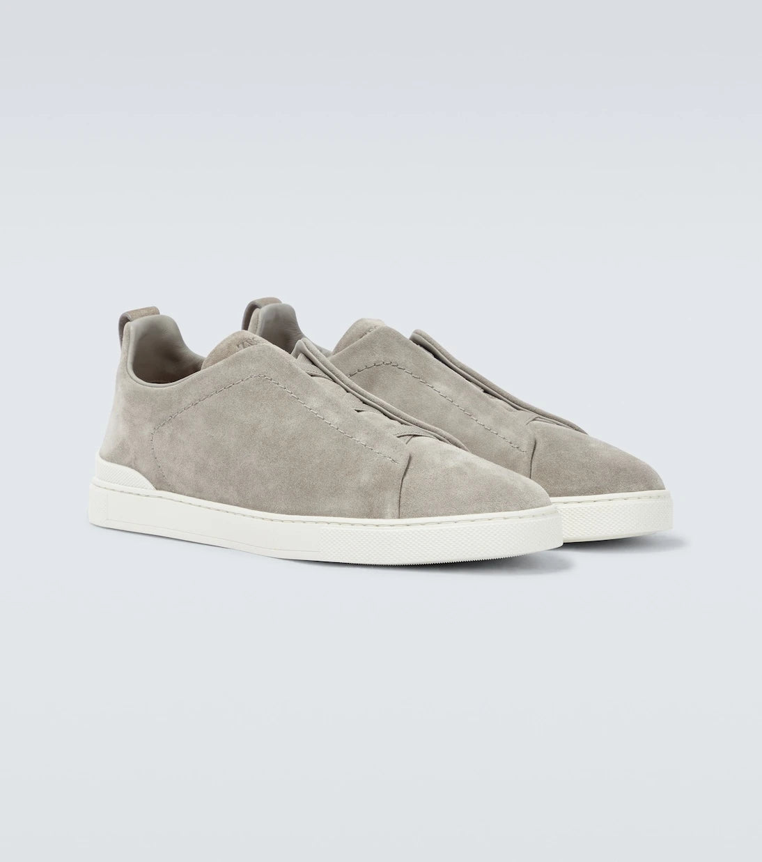 Zegna - Triple Stitch suede sneakers