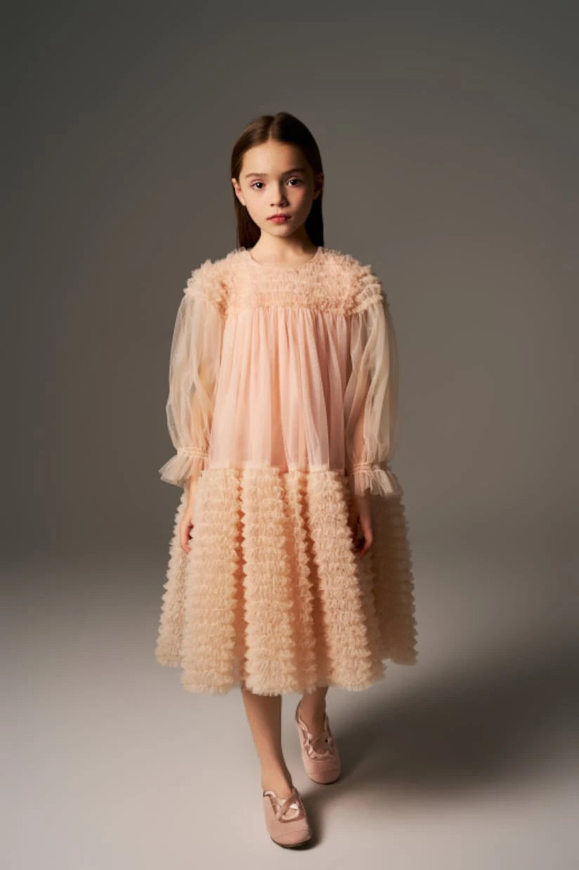 C'era Una Volta - Carlota ruffled tulle dress