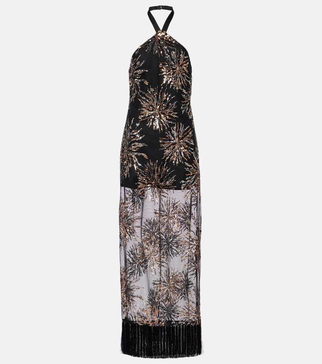 Taller Marmo - Nina Soleil sequined maxi dress