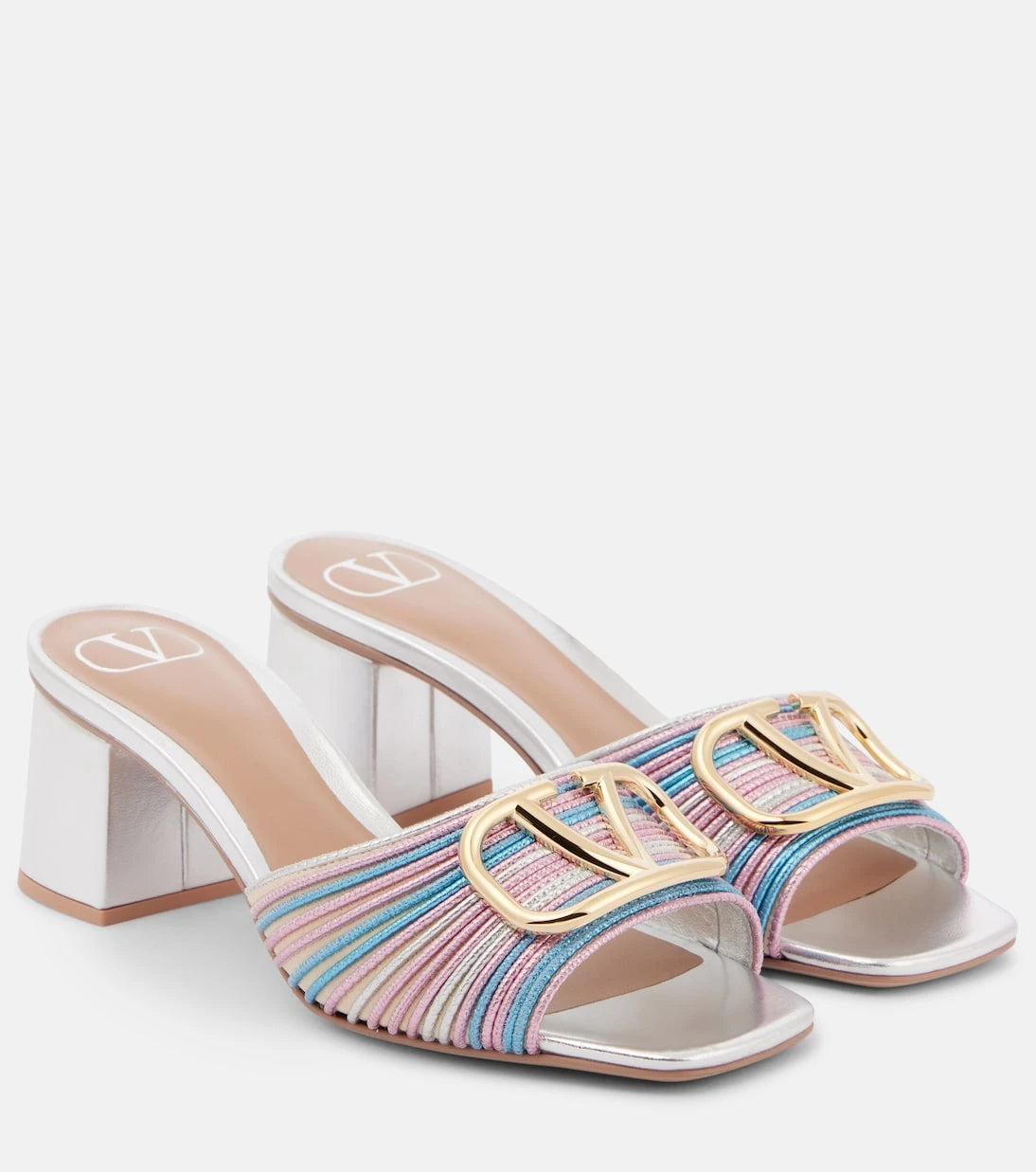 Valentino Garavani - VLogo Signature crochet mules