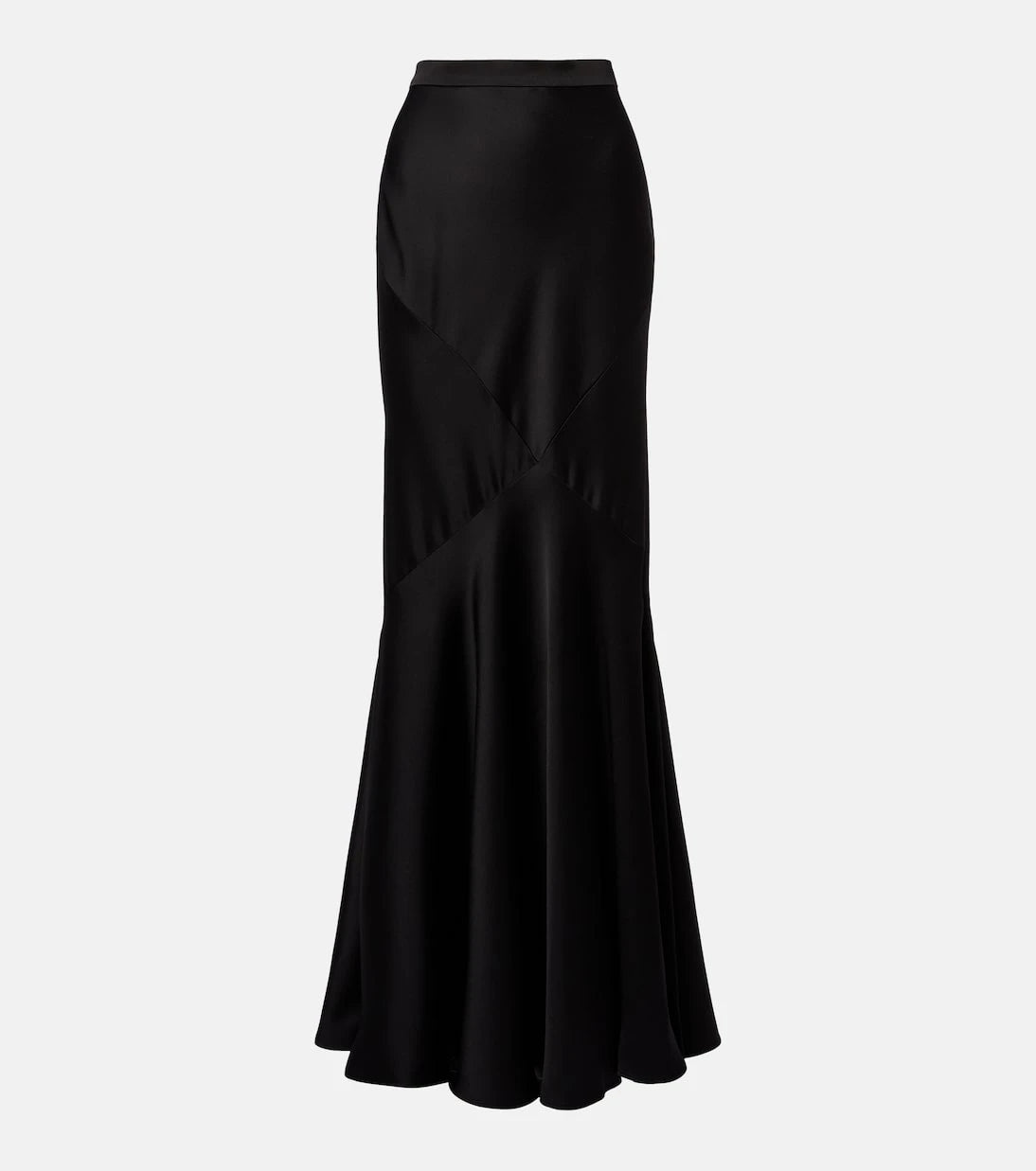 Max Mara - Acerbo satin maxi skirt