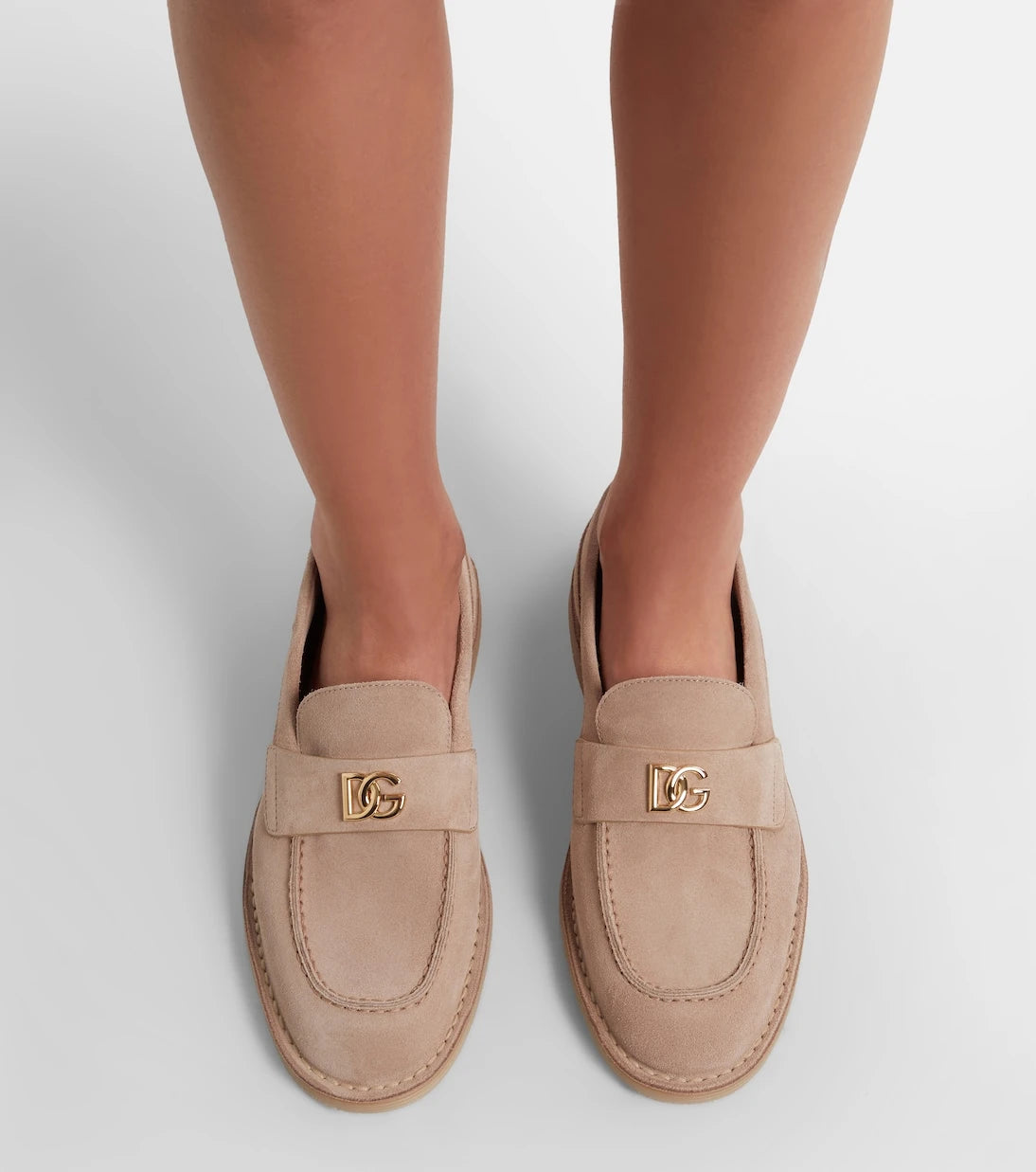 Dolce&Gabbana - DG suede loafers