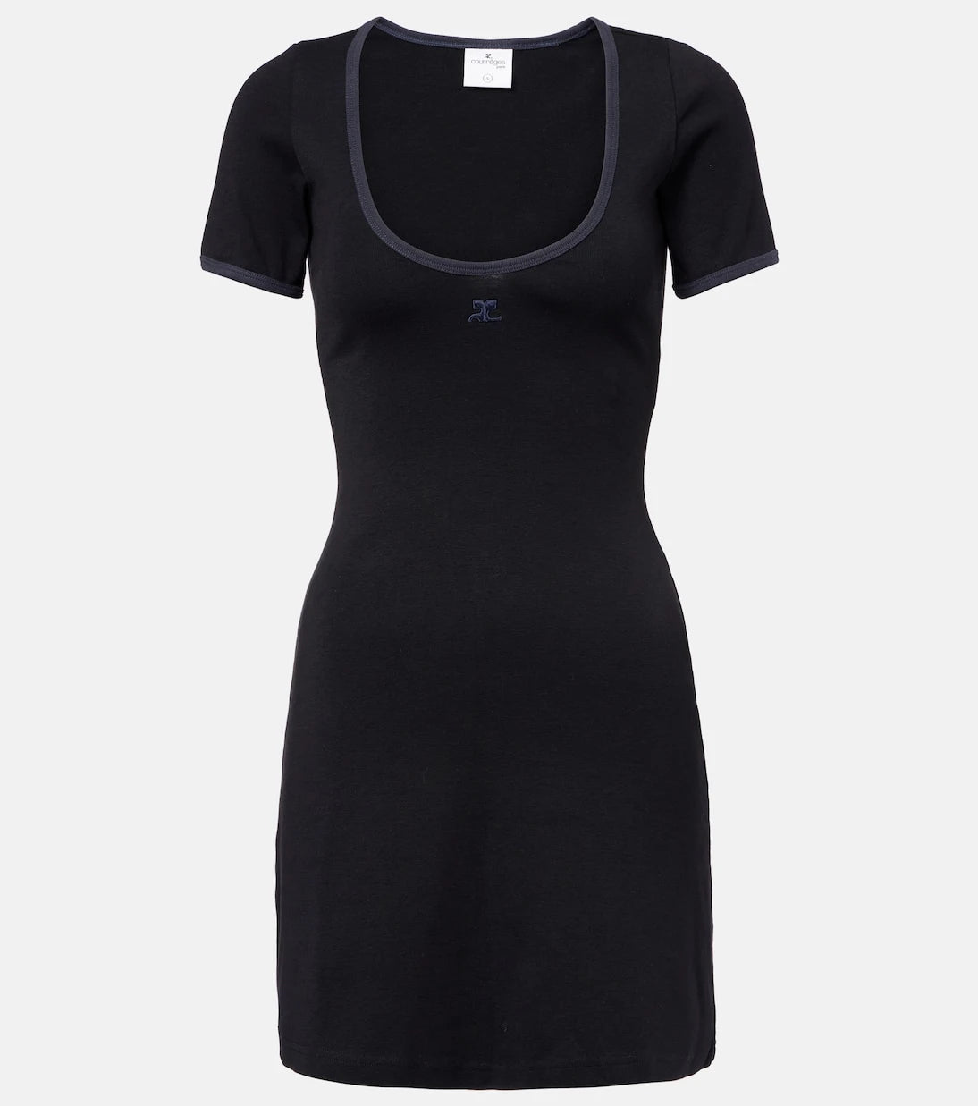 Courrèges - Holistic cotton minidress