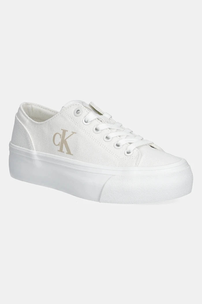 Calvin Klein Jeans VULC FLATFORM LOW CV MG kadın düşük spor ayakkabı