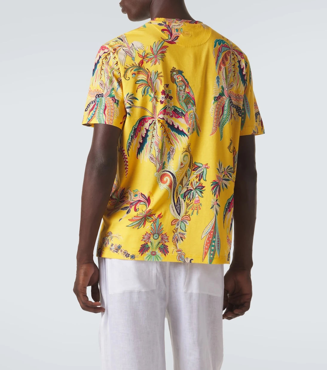 Etro - Printed cotton jersey T-shirt