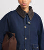 Sandro Paris Blue Denim Chore Jacket
