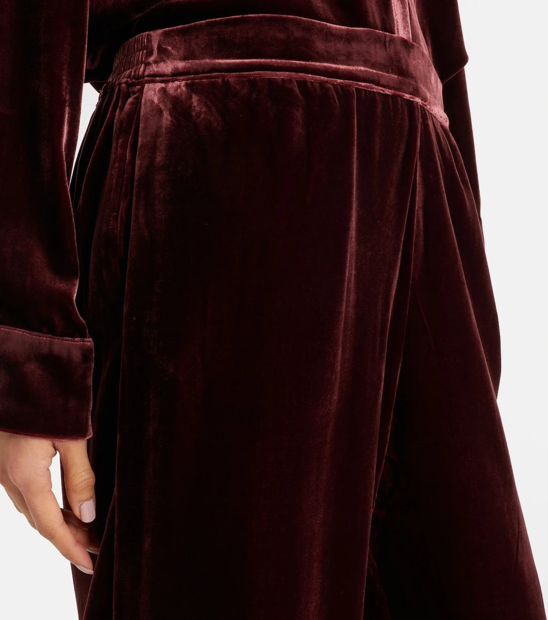 Asceno - London velvet pajama pants