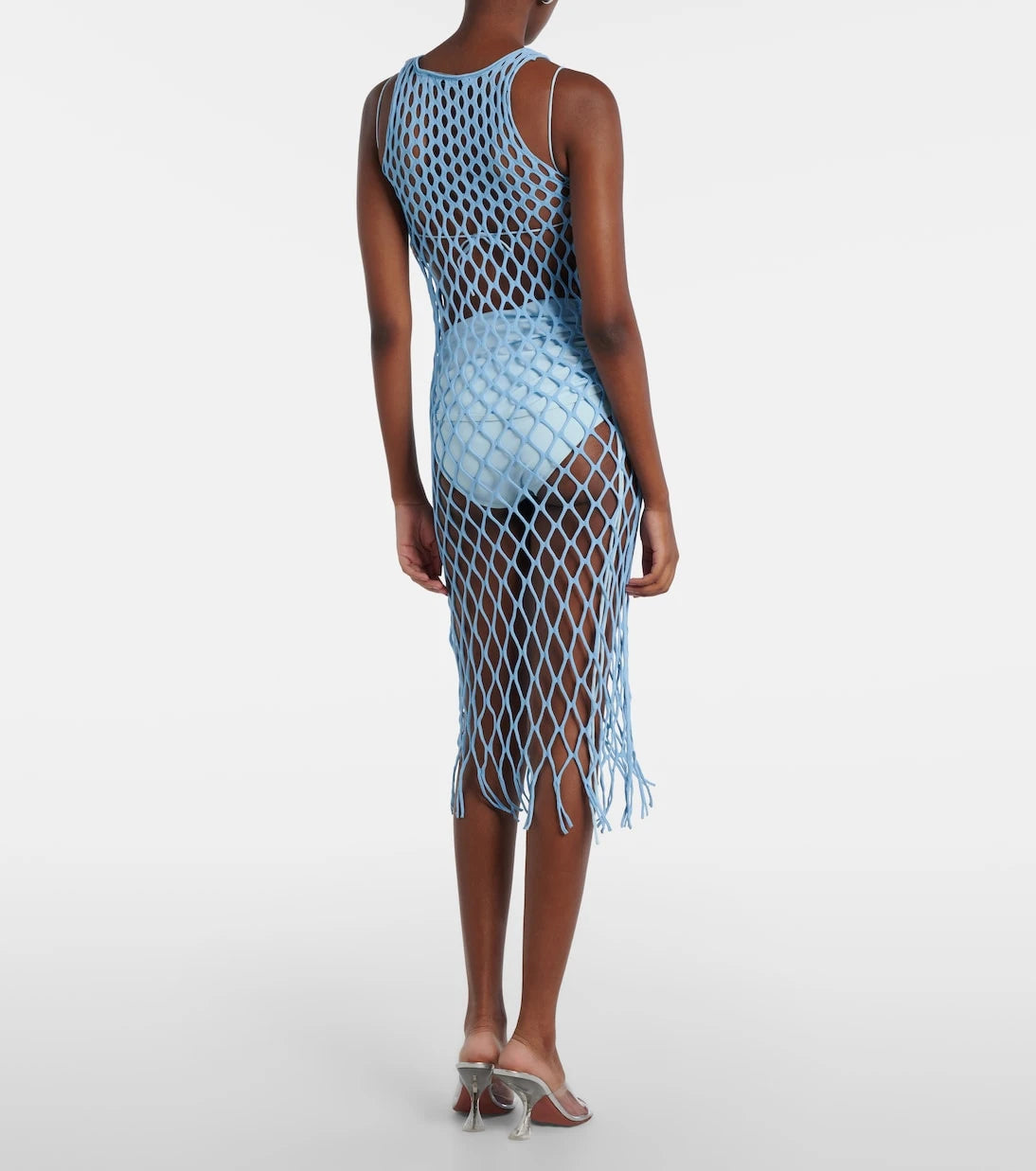 Christopher Esber - Knitted mesh beach dress