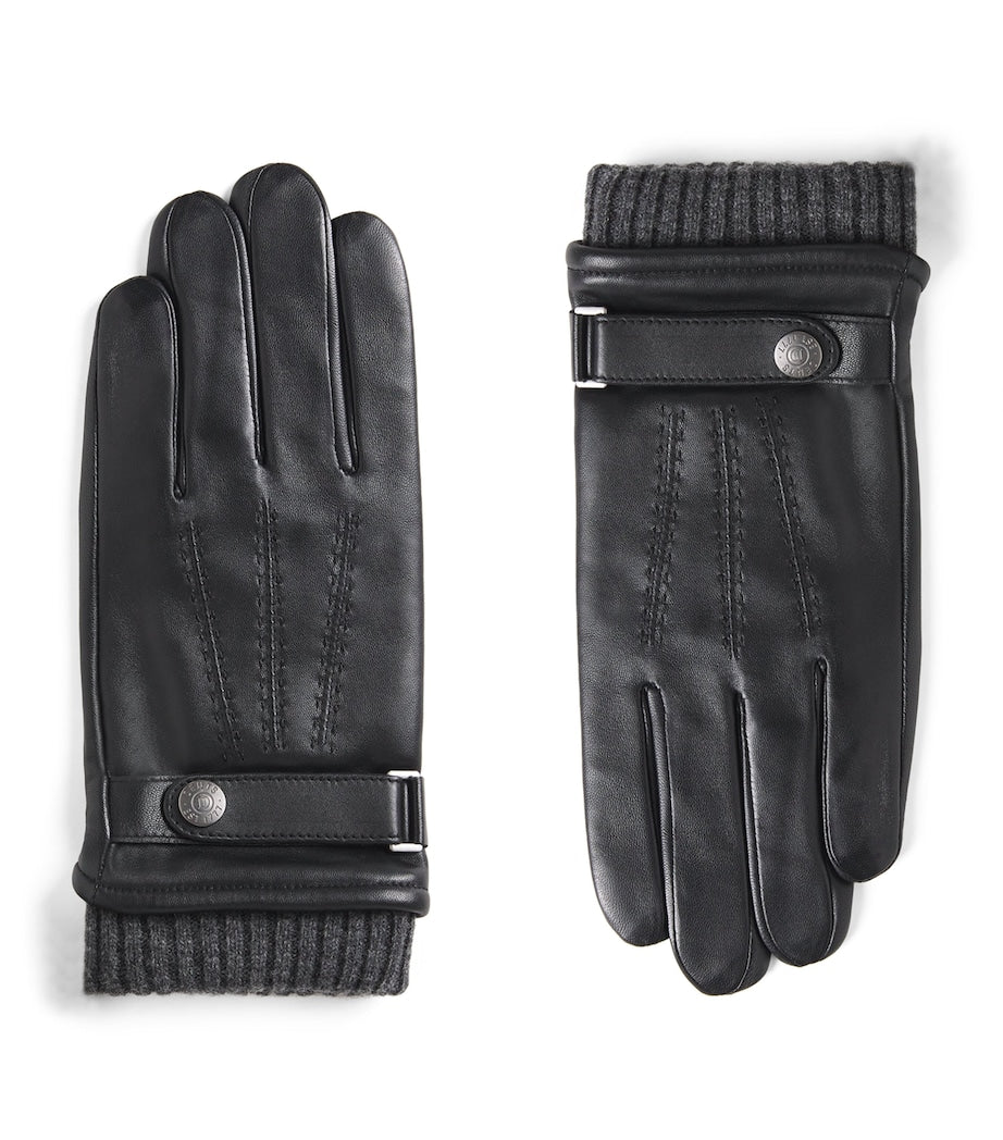 DENTS Leather Henley Gloves