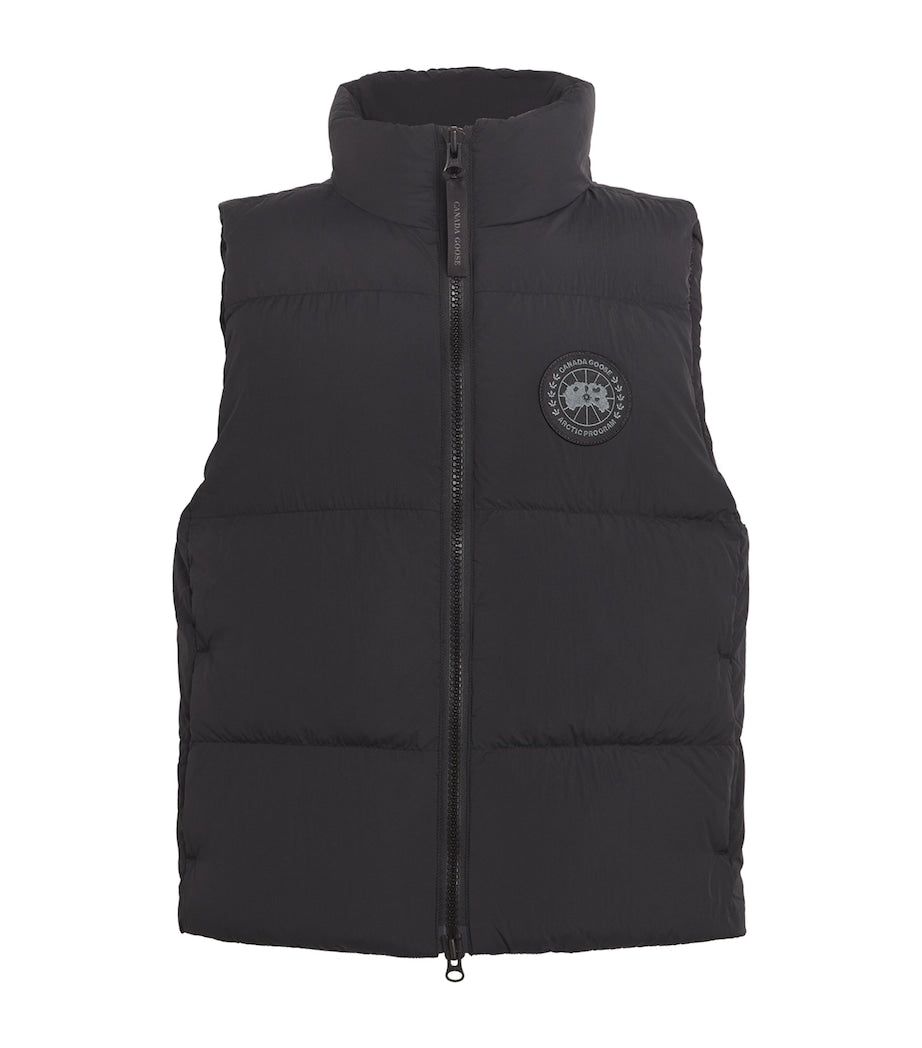 Black Down Lawrence Puffer Gilet