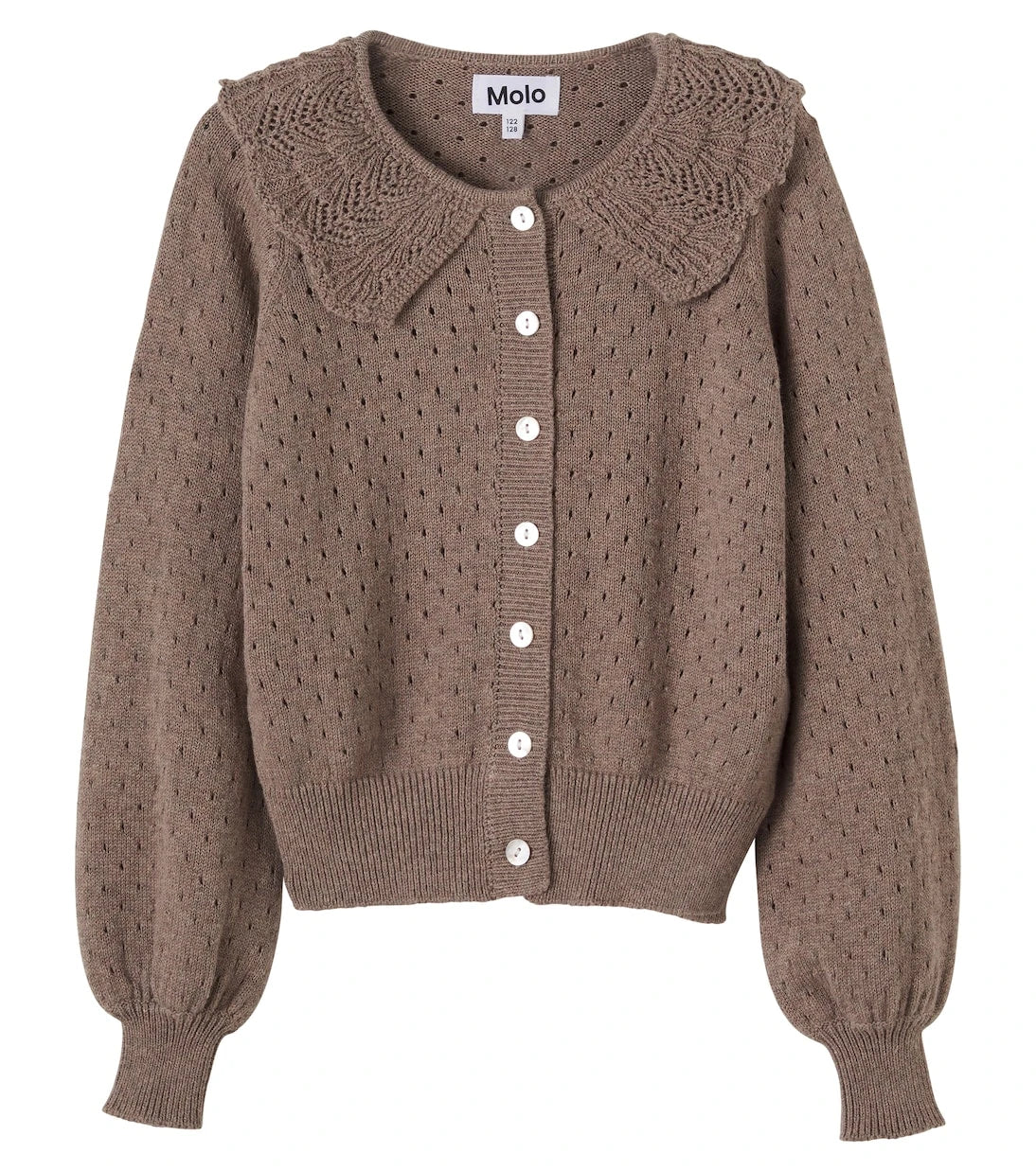 Molo - Glow cotton and wool cardigan