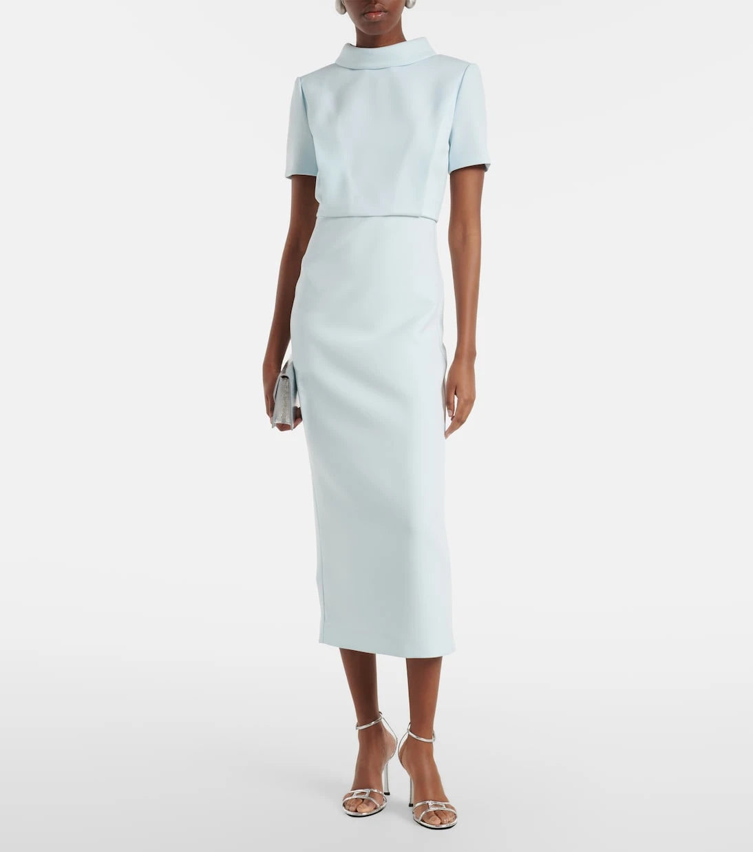 Roland Mouret - Crêpe midi dress