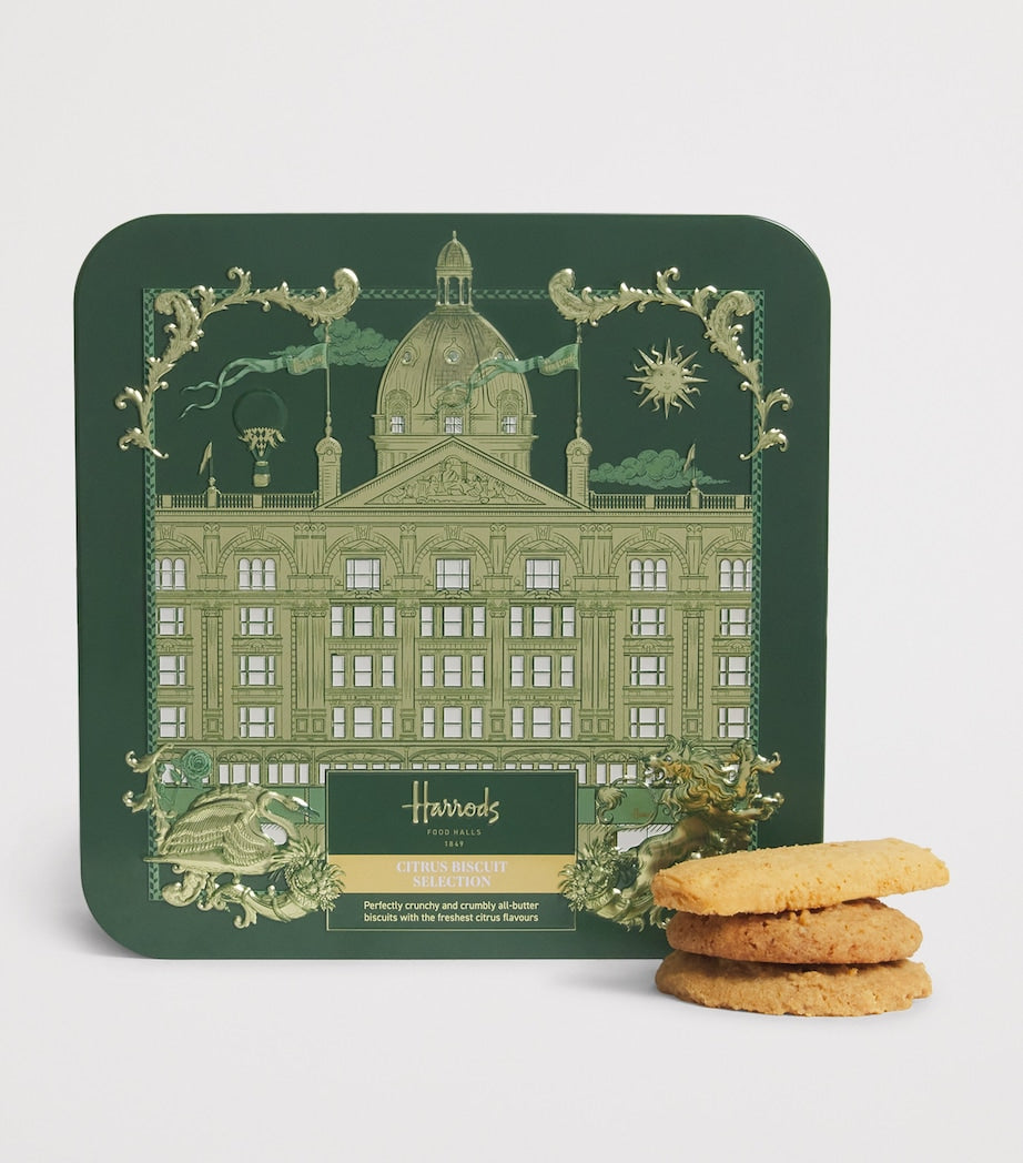 Citrus Biscuit Selection Tin (300g)