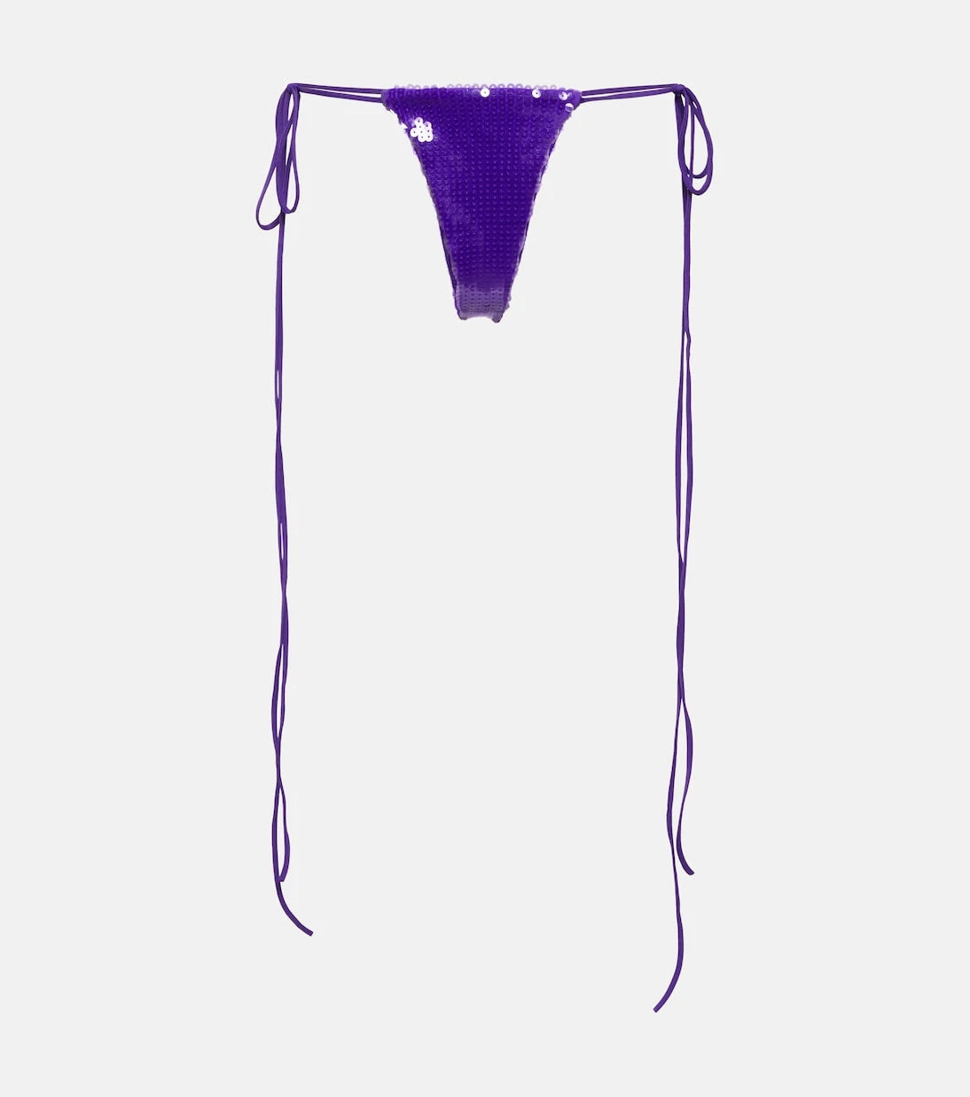 LaQuan Smith - Sequined side-tie panties