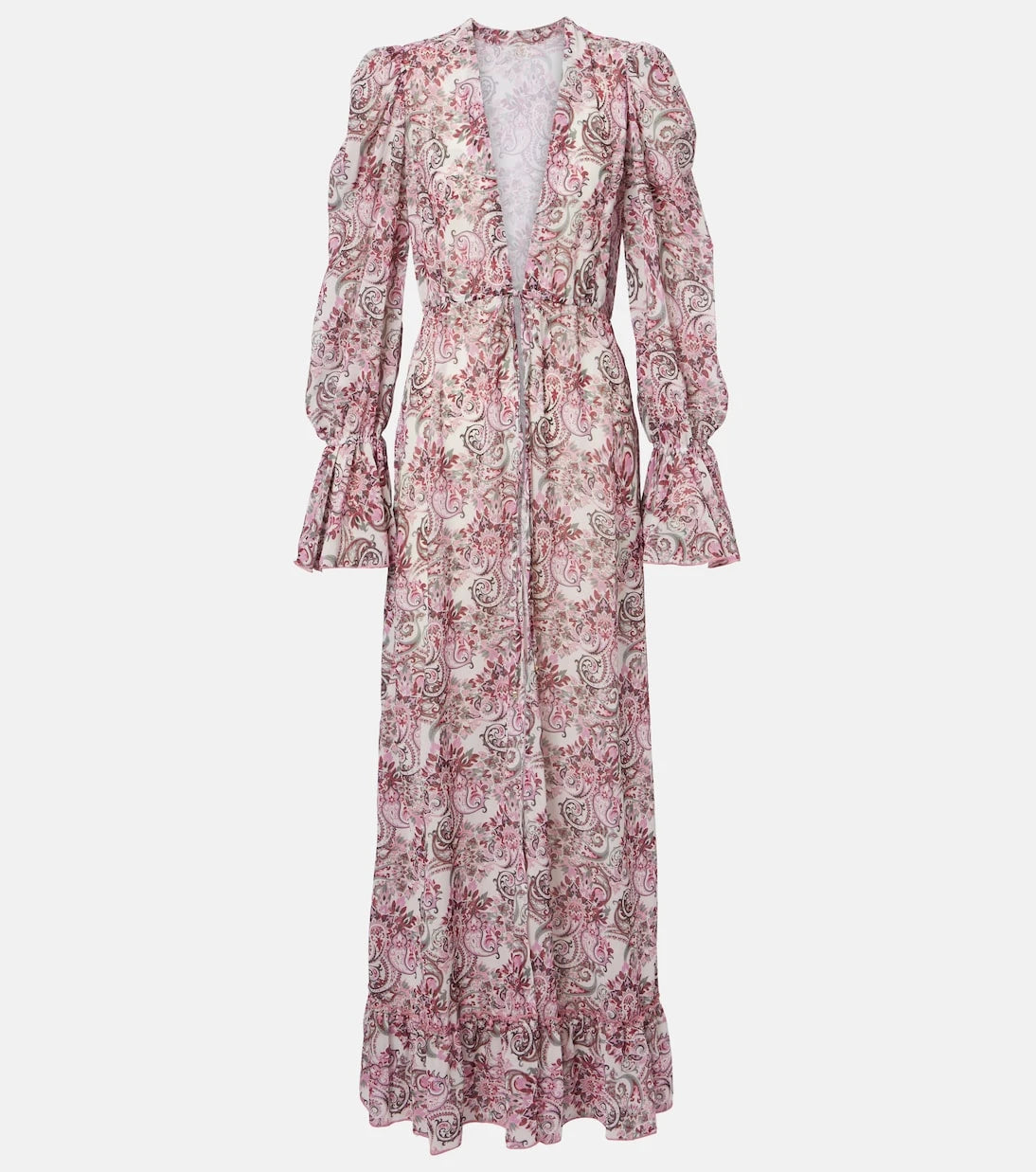 Bananhot - Berta paisley beach cover-up