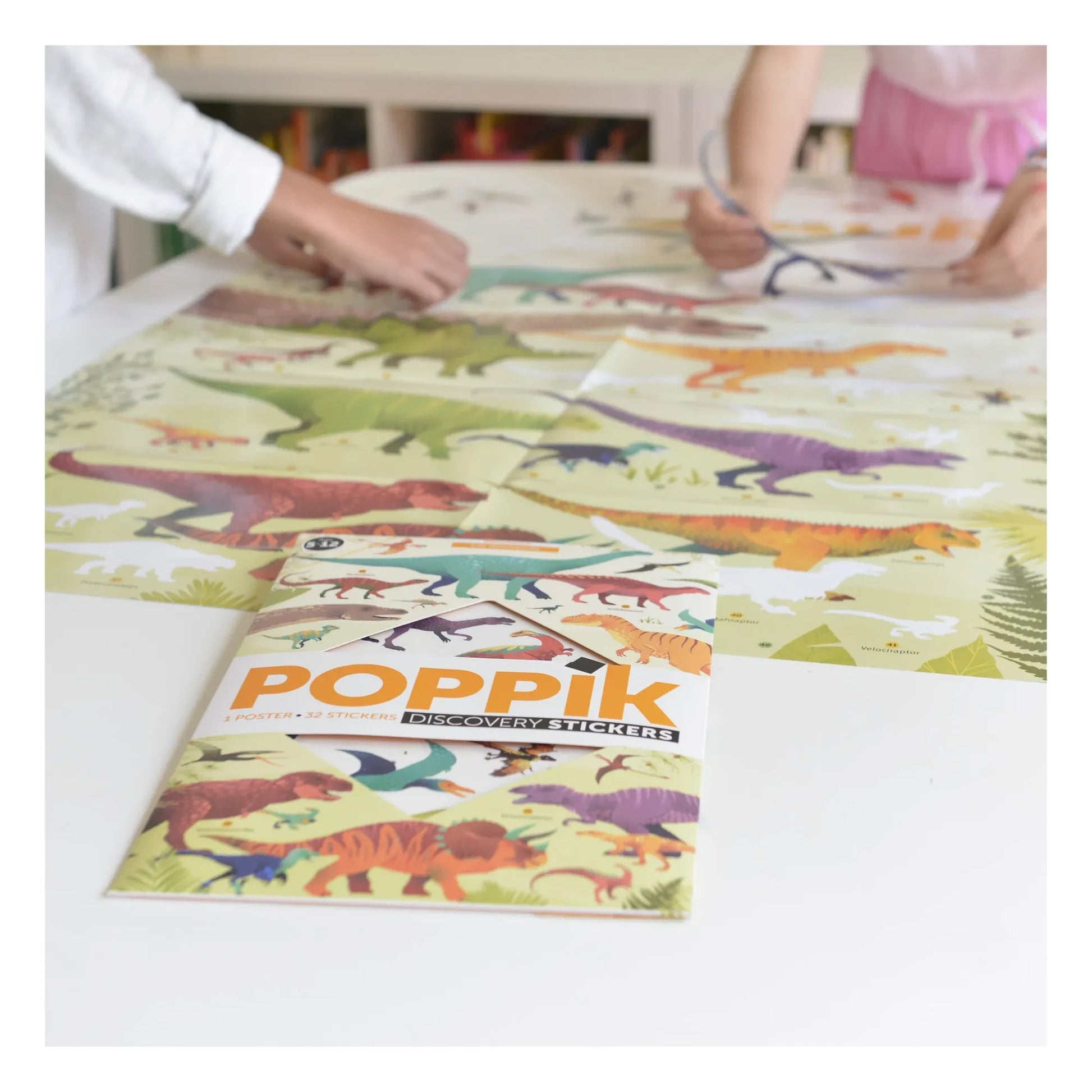 Poppik - Dinosaurs Sticker Poster