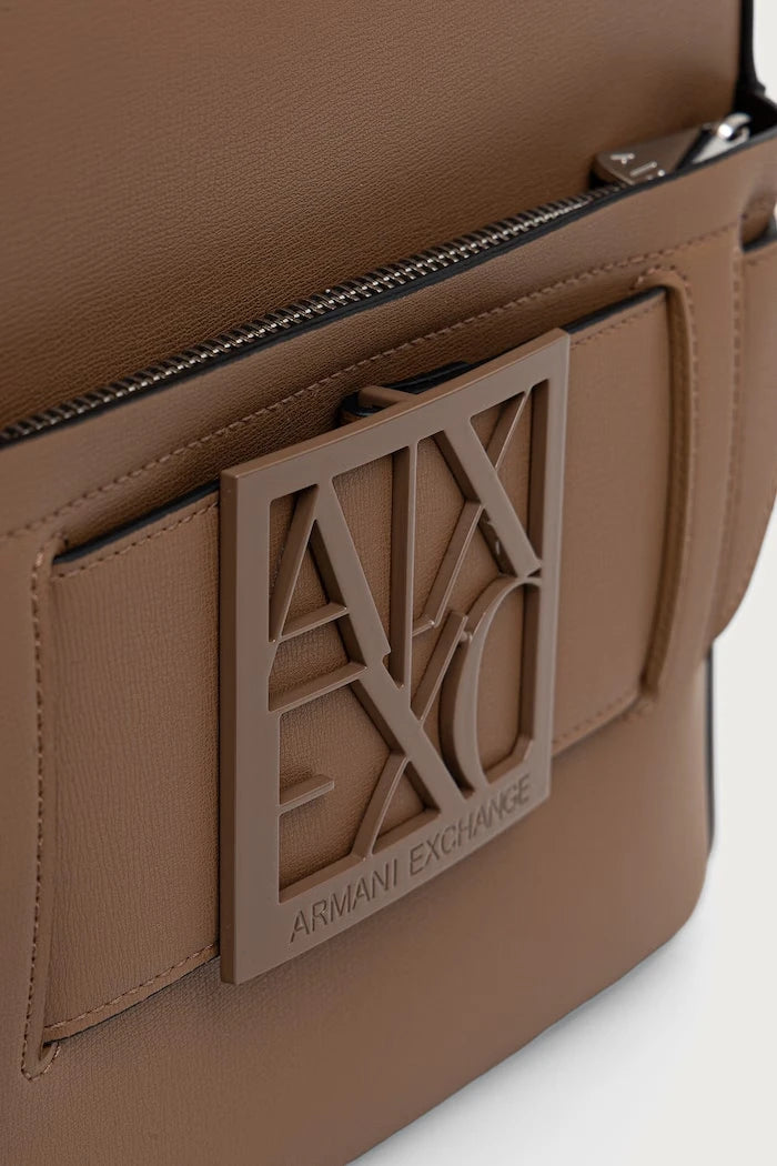 Armani Exchange kadın suni deri şehir sırt çantası