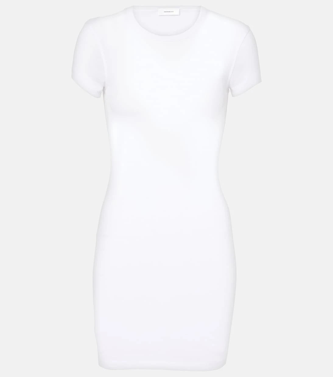 Wardrobe.NYC - فستان قصير من القطن جيرسيه