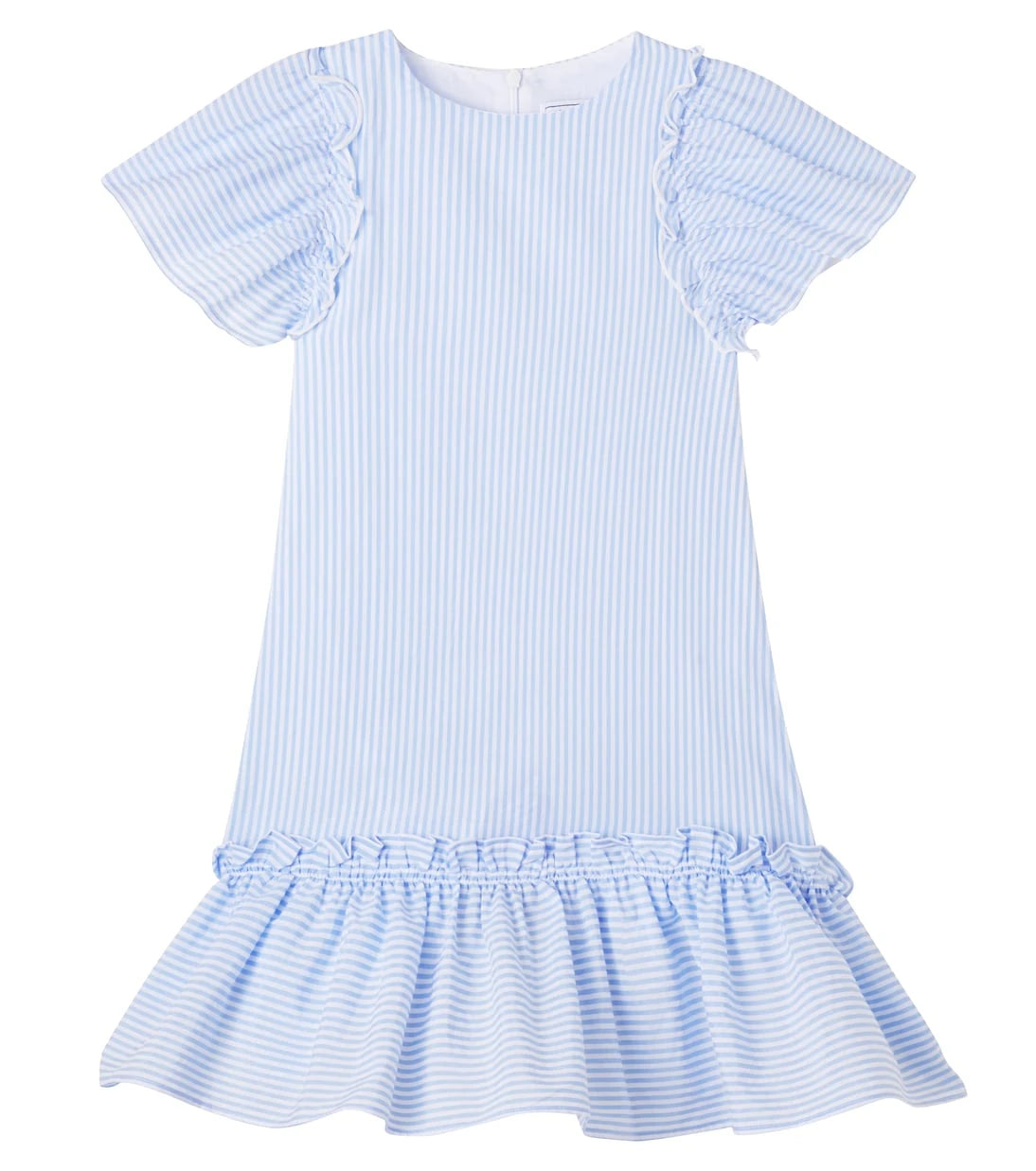 Tartine et Chocolat - Bengal stripe cotton-blend dress