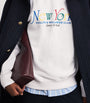 Cotton NY 94 Sweatshirt WHT/RBY/ALPNE/BLUE