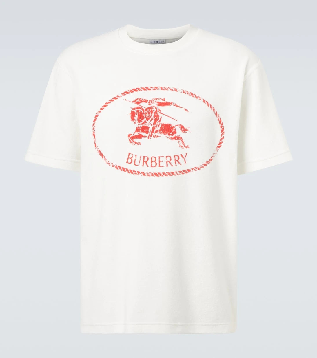 Burberry - Logo cotton-blend jersey T-shirt