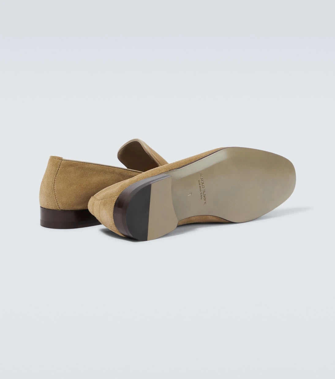Manolo Blahnik - Truro suede loafers