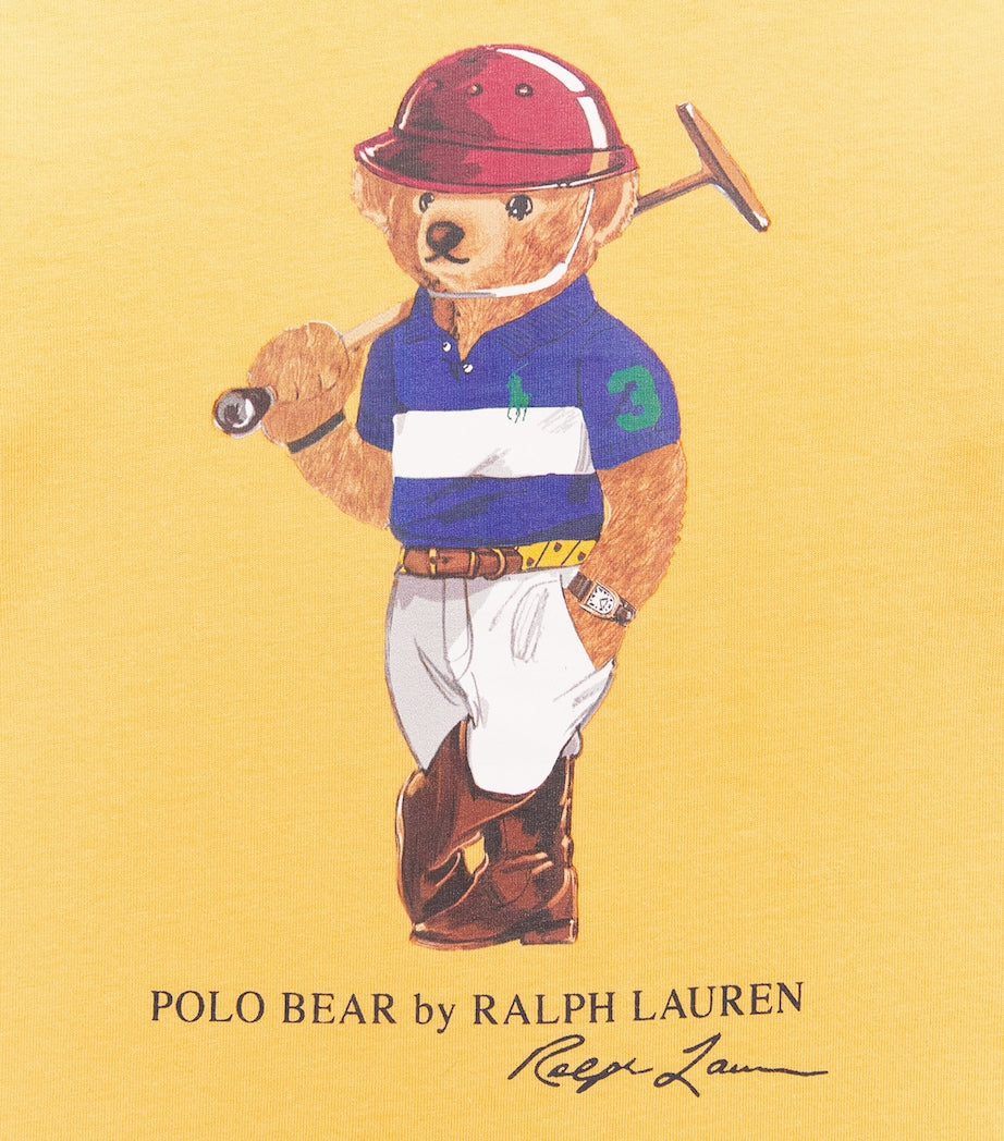 Ralph Lauren Kids Cotton Polo Bear Long-Sleeve T-Shirt (2-7 Years)